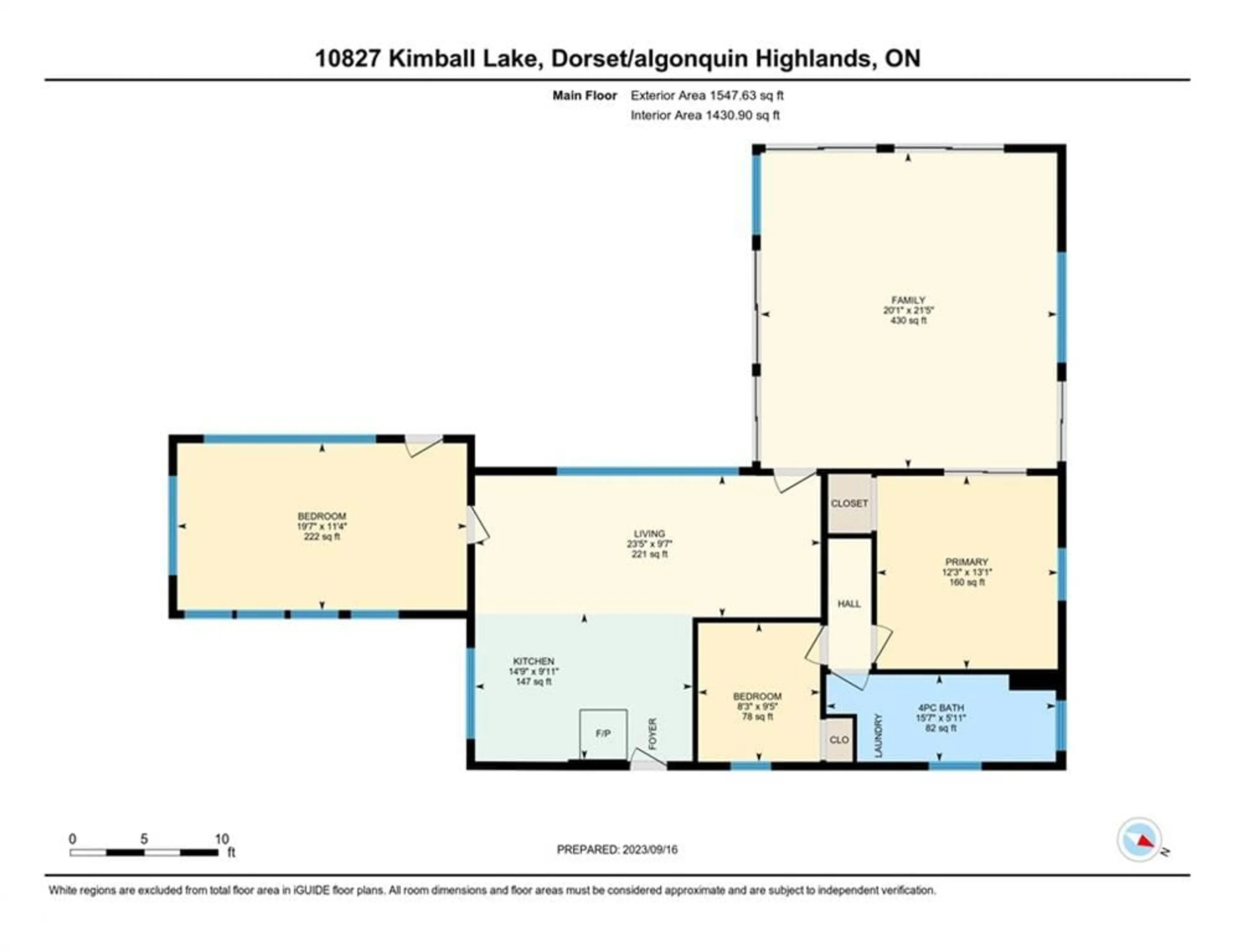 Floor plan for 10827 Kimball Lake, Dorset Ontario P0A 1E0