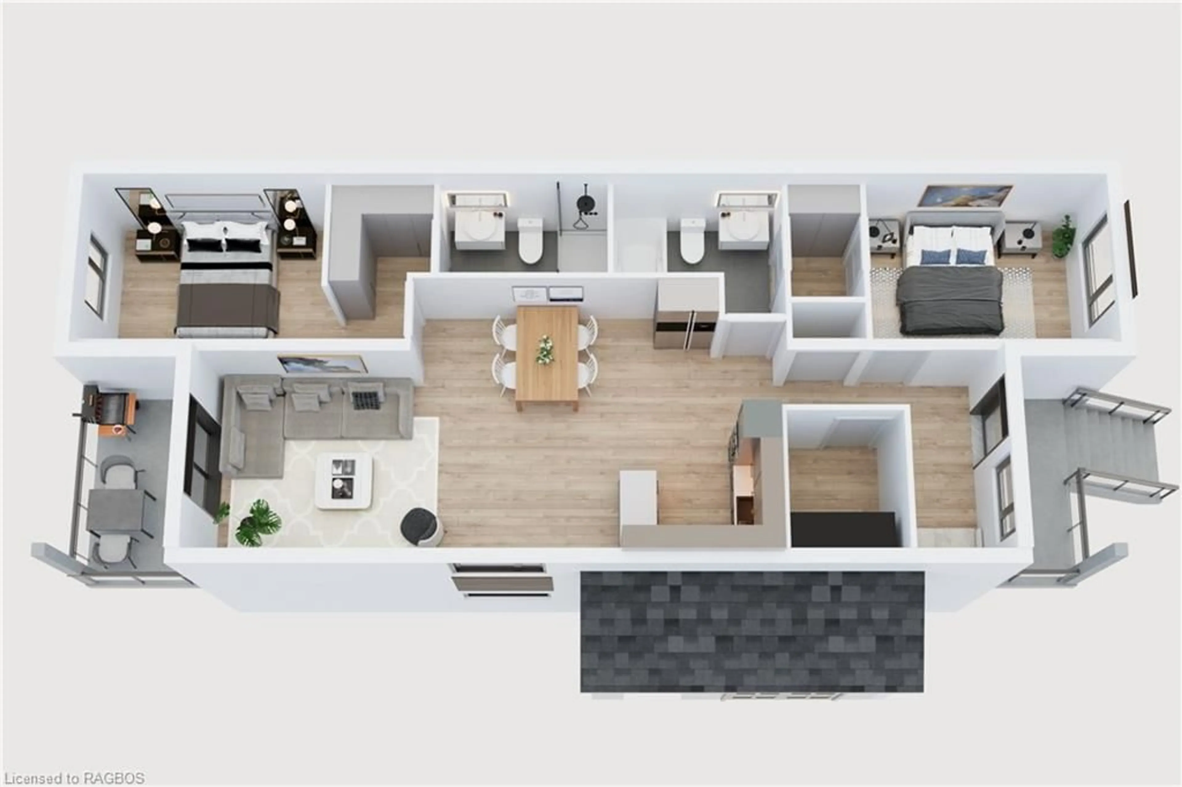 Floor plan for 440 Wellington St Ll St #12, Mount Forest Ontario N0G 2L4