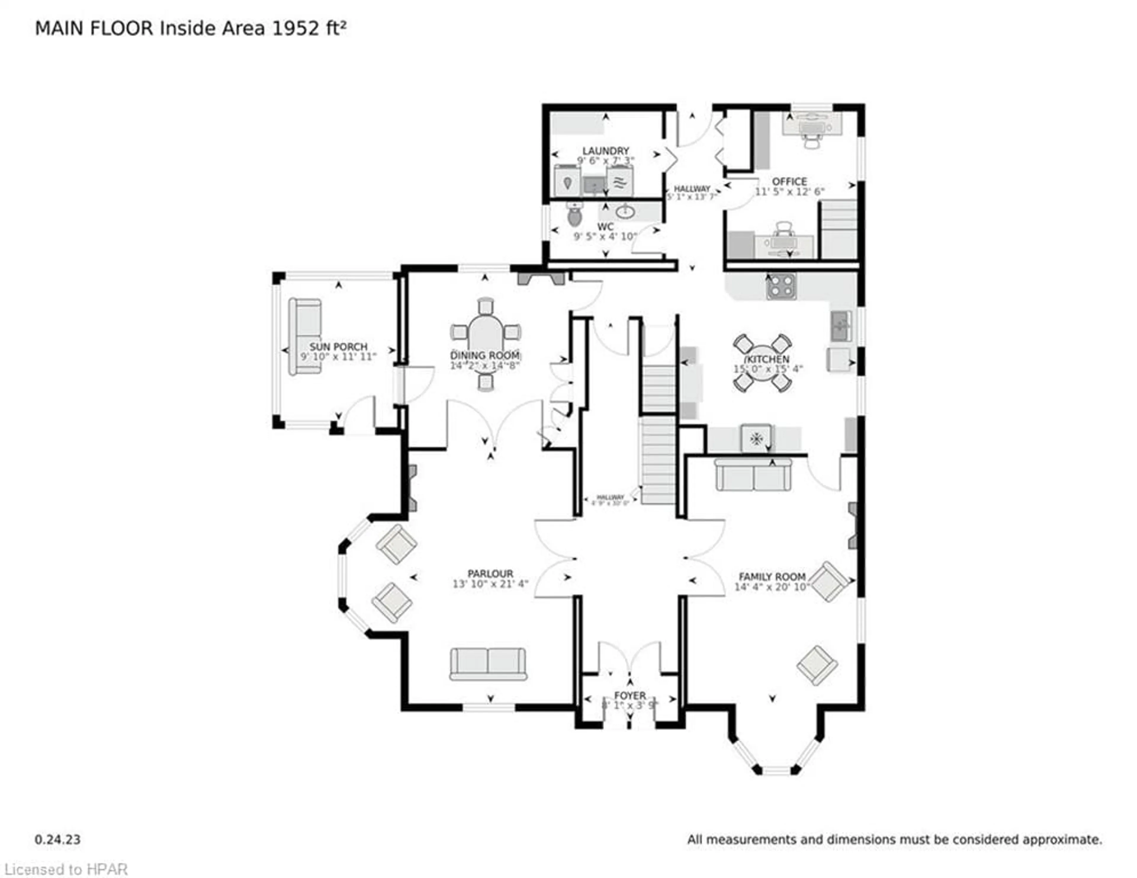 Floor plan for 217 Jones Street East St, St. Marys Ontario N4X 1A7