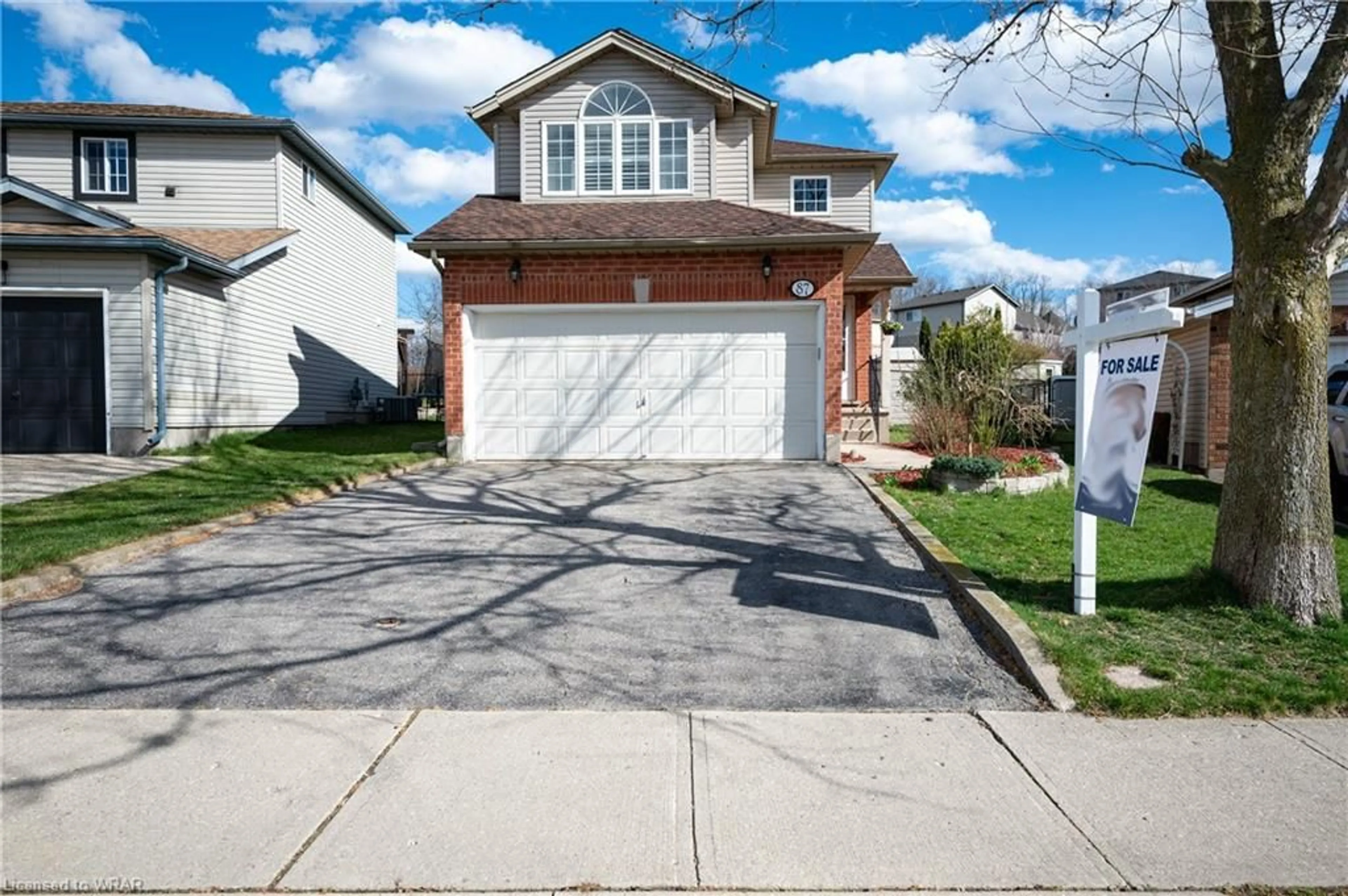 Frontside or backside of a home for 87 Melran Dr, Cambridge Ontario N3C 4C3