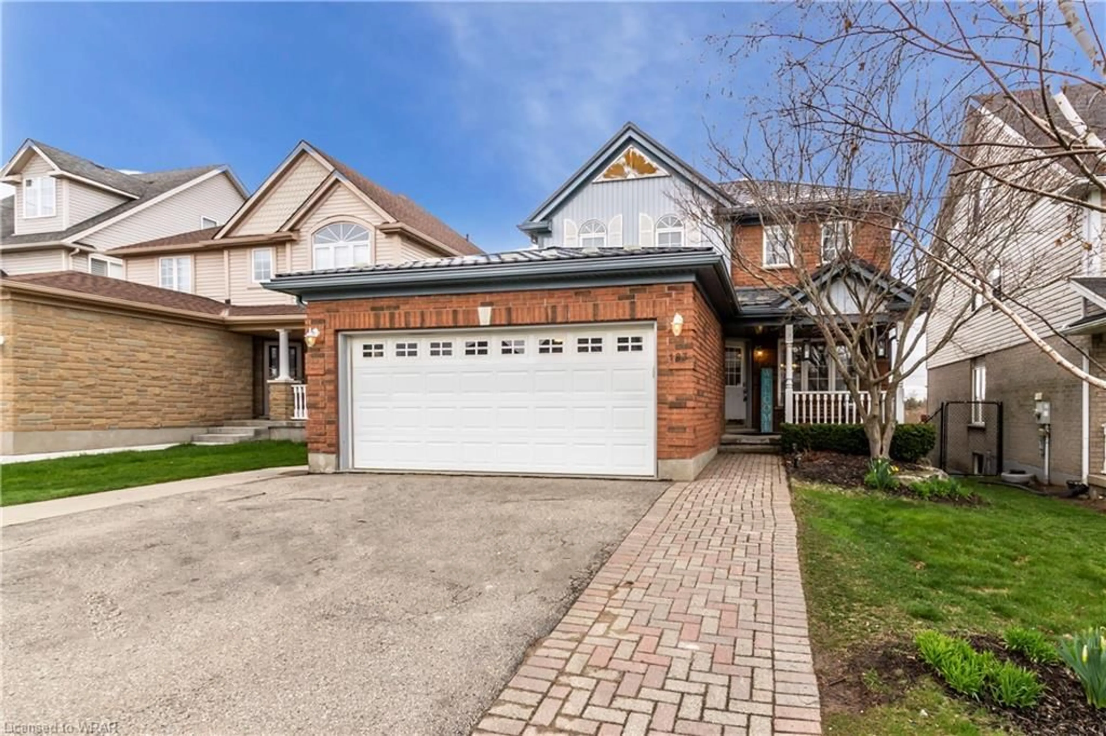 Home with brick exterior material for 183 Adler Dr, Cambridge Ontario N3C 4J5