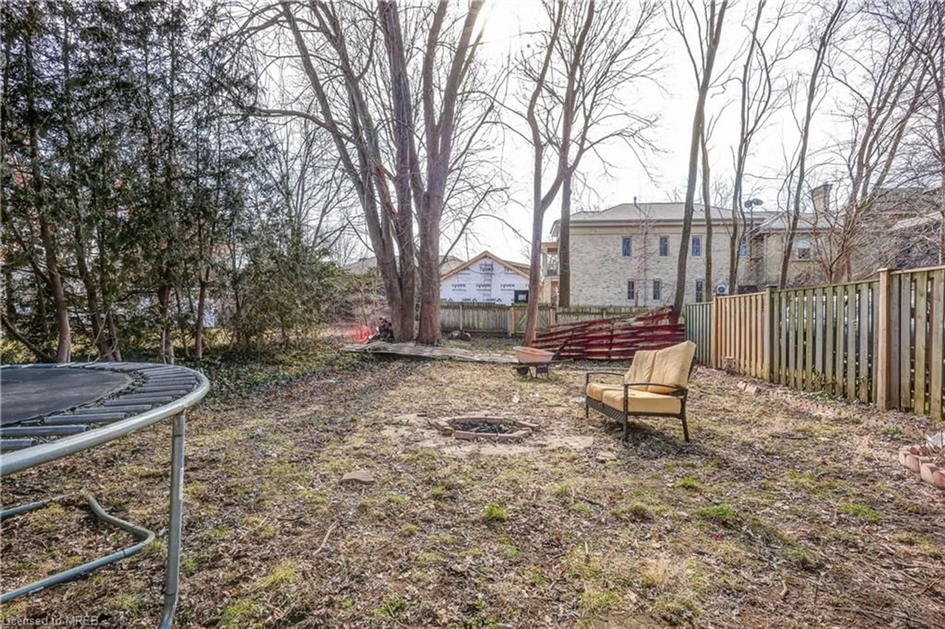 Fenced yard for 353 Central Ave, London Ontario N6B 2E3
