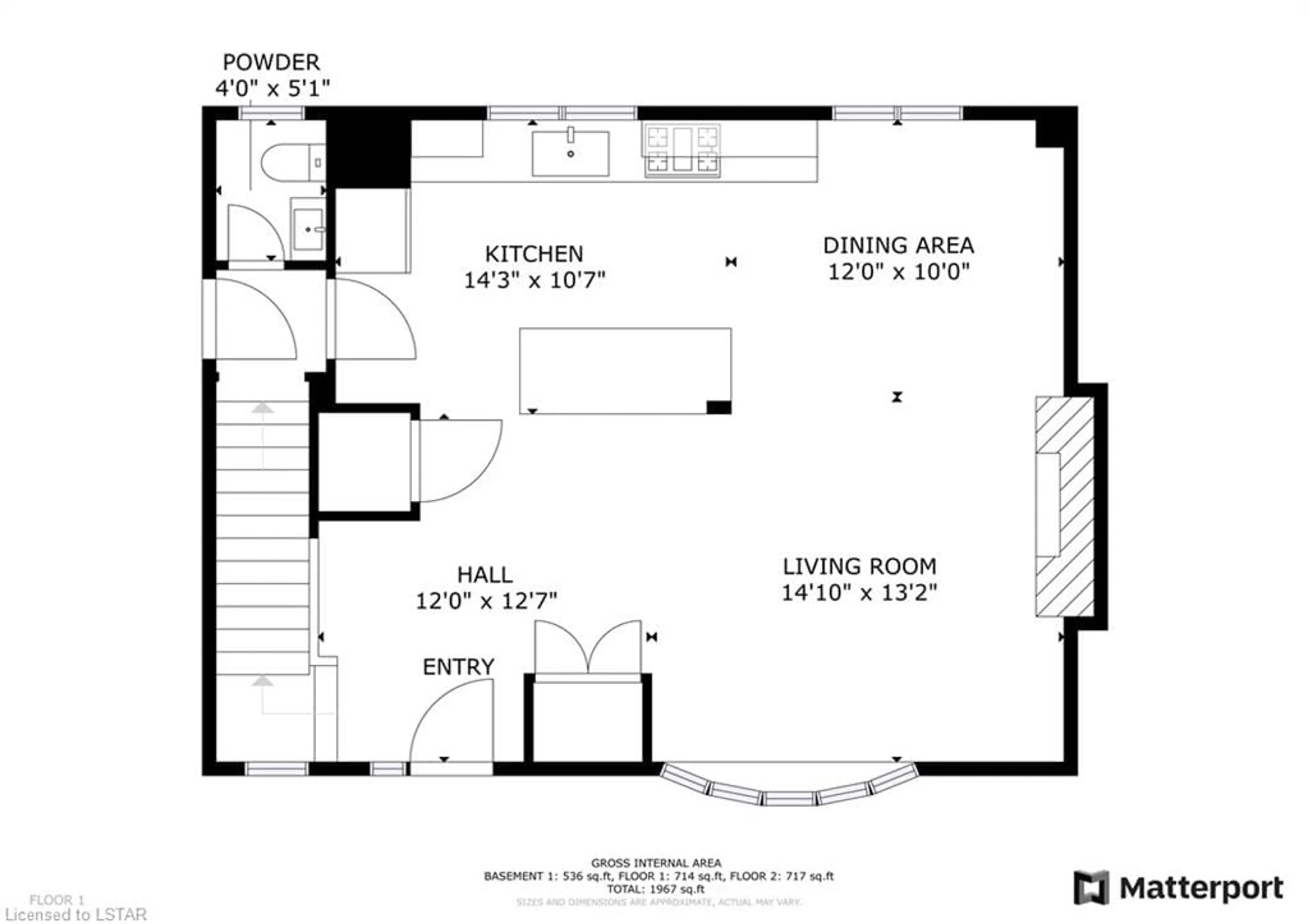 Floor plan for 9 Scotchpine Cres, London Ontario N6G 2E1