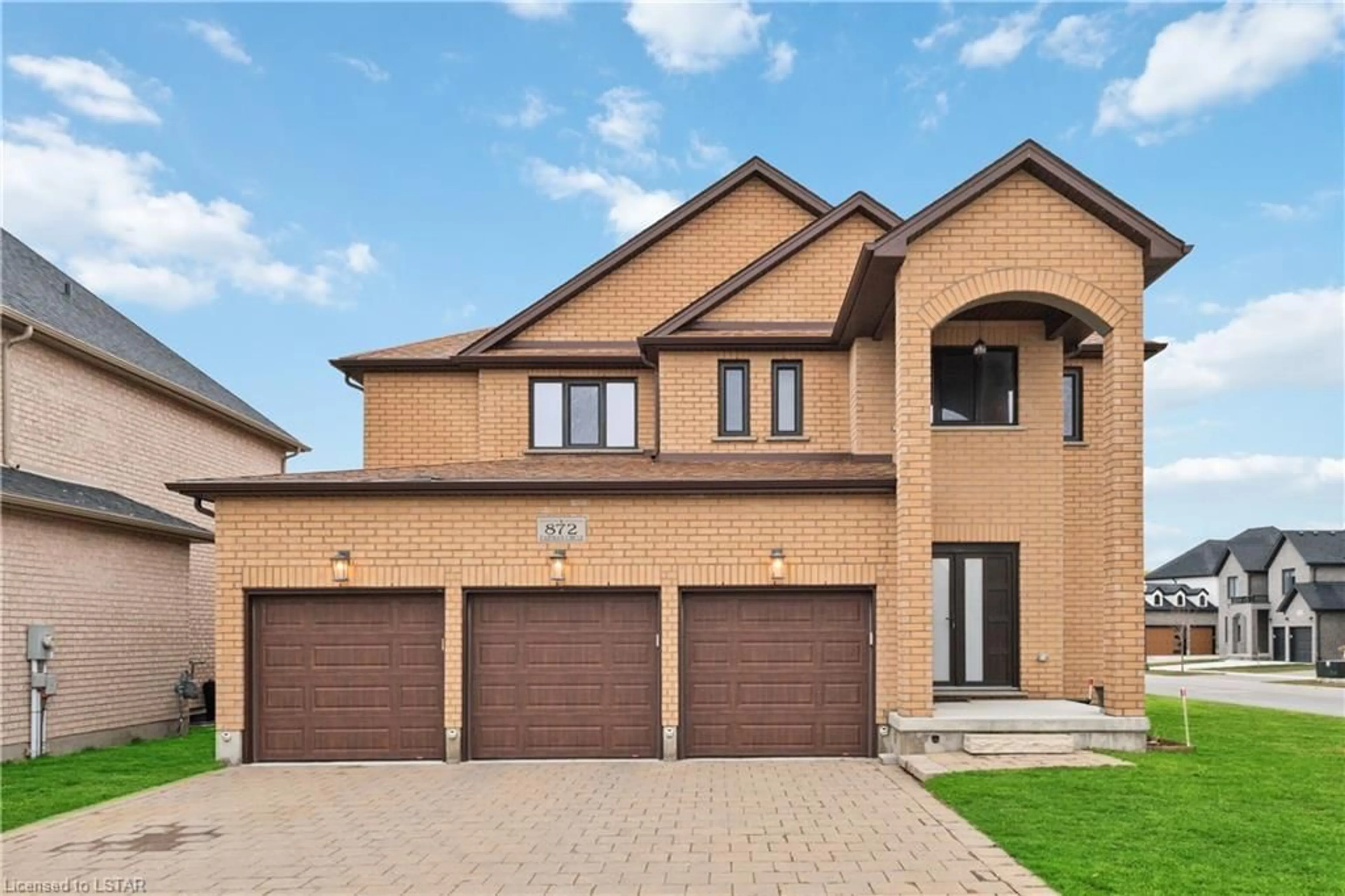 Home with brick exterior material for 872 Zaifman Cir, London Ontario N5X 0M9