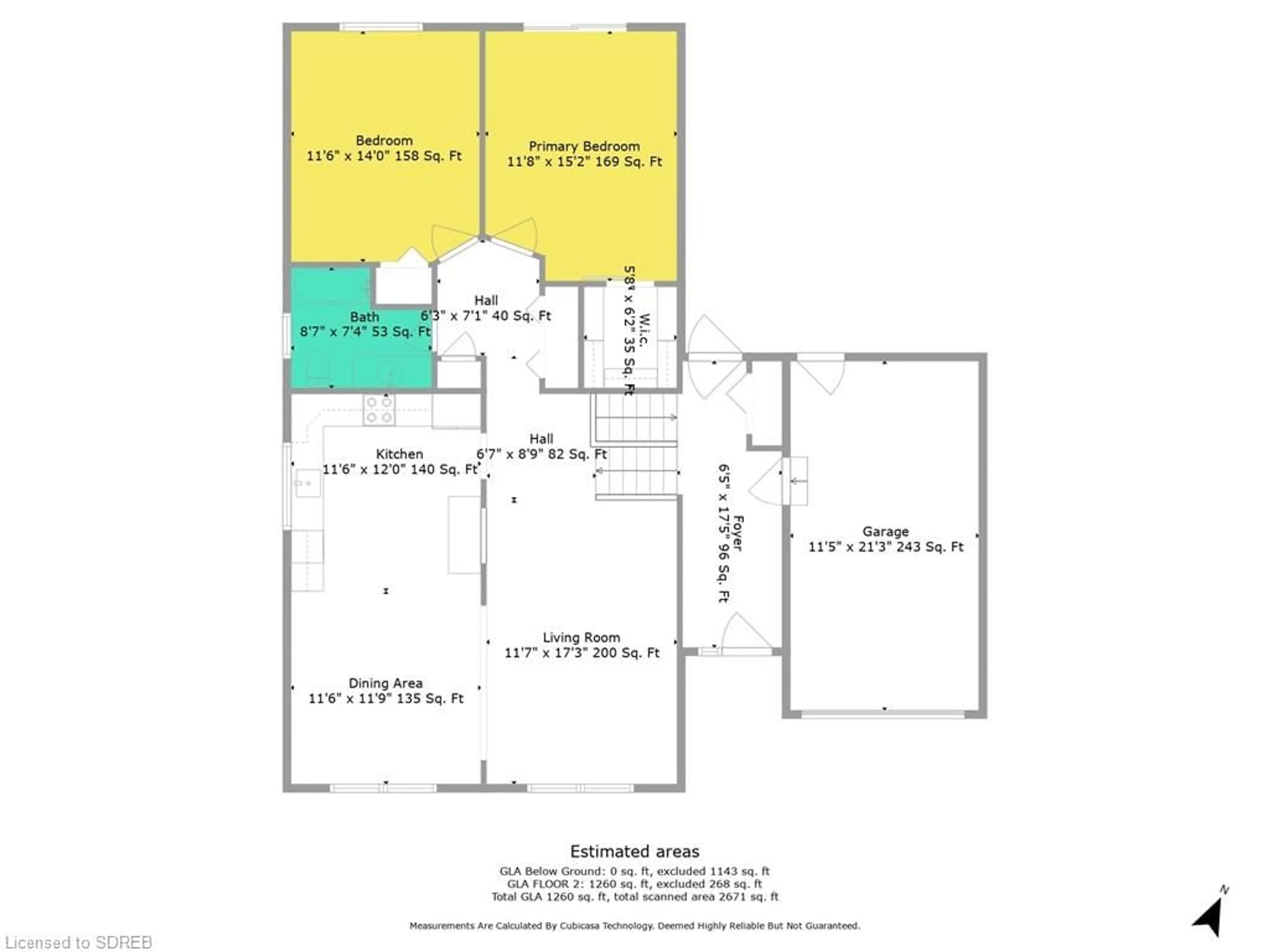Floor plan for 15 Edge St, Brantford Ontario N3T 1A6