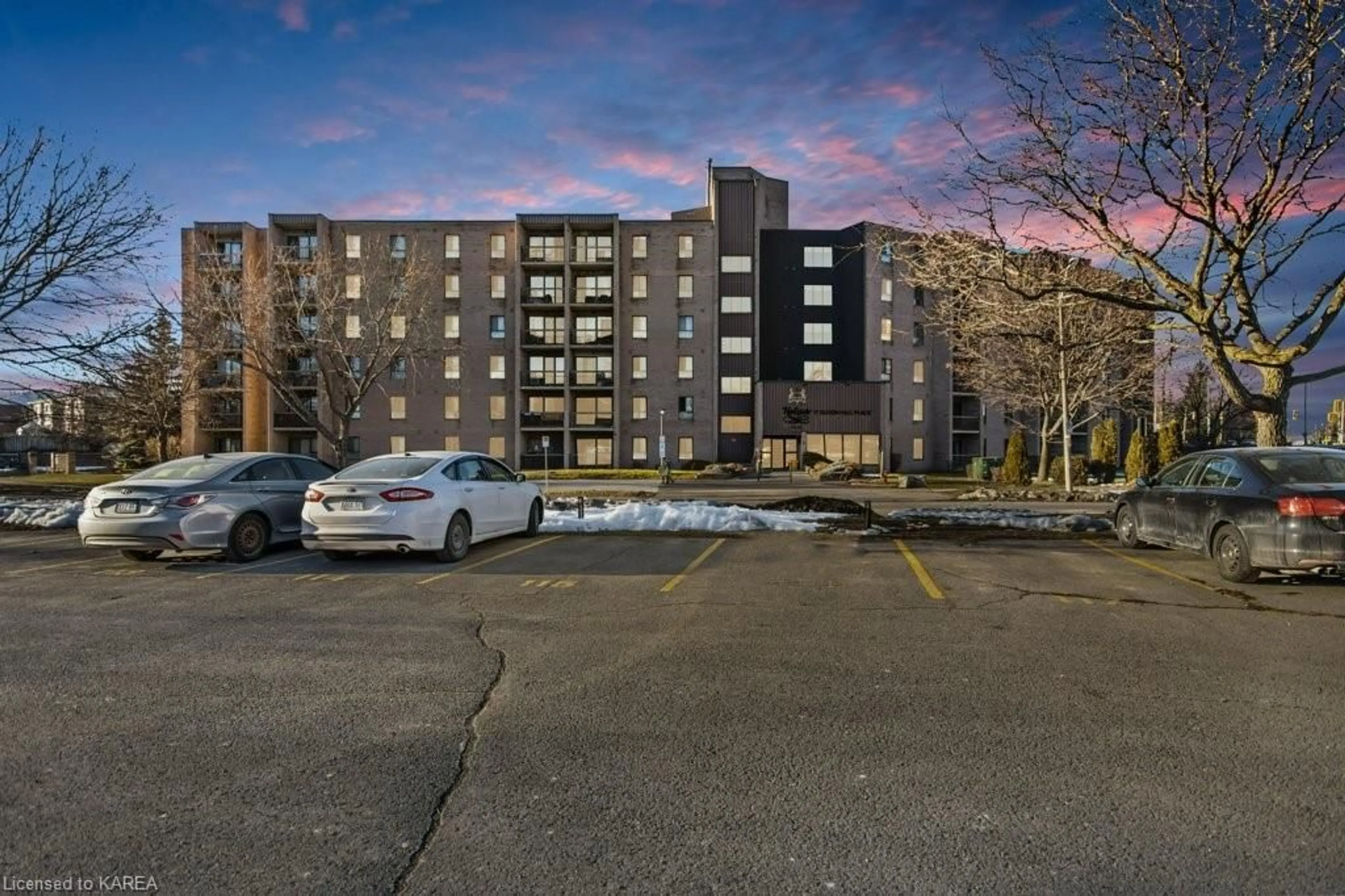 A pic from exterior of the house or condo for 17 Eldon Hall Pl #609, Kingston Ontario K7M 7H5