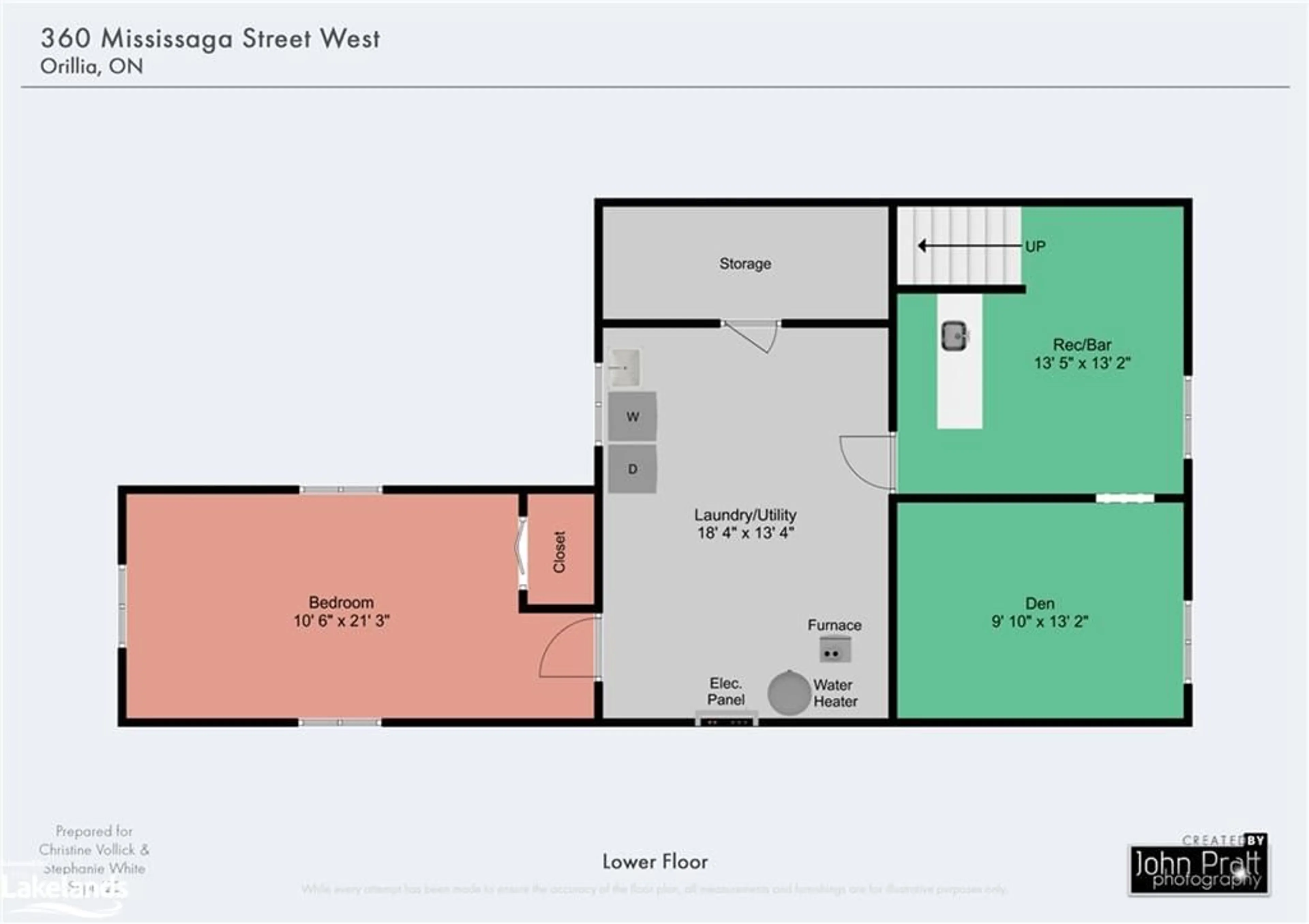 Floor plan for 360 Mississaga St, Orillia Ontario L3V 3C3