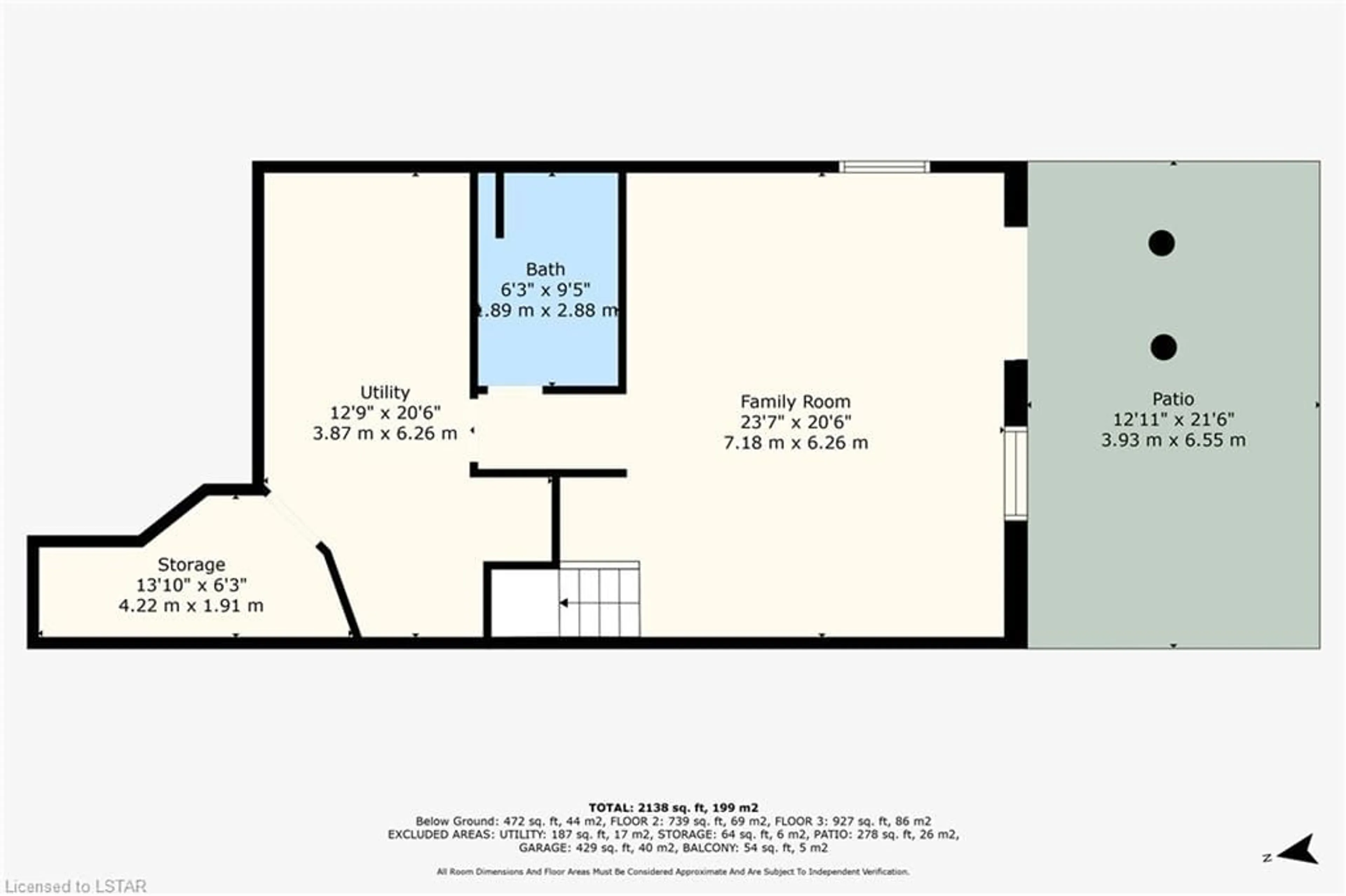 Floor plan for 943 Blythwood Rd, London Ontario N6H 5W1