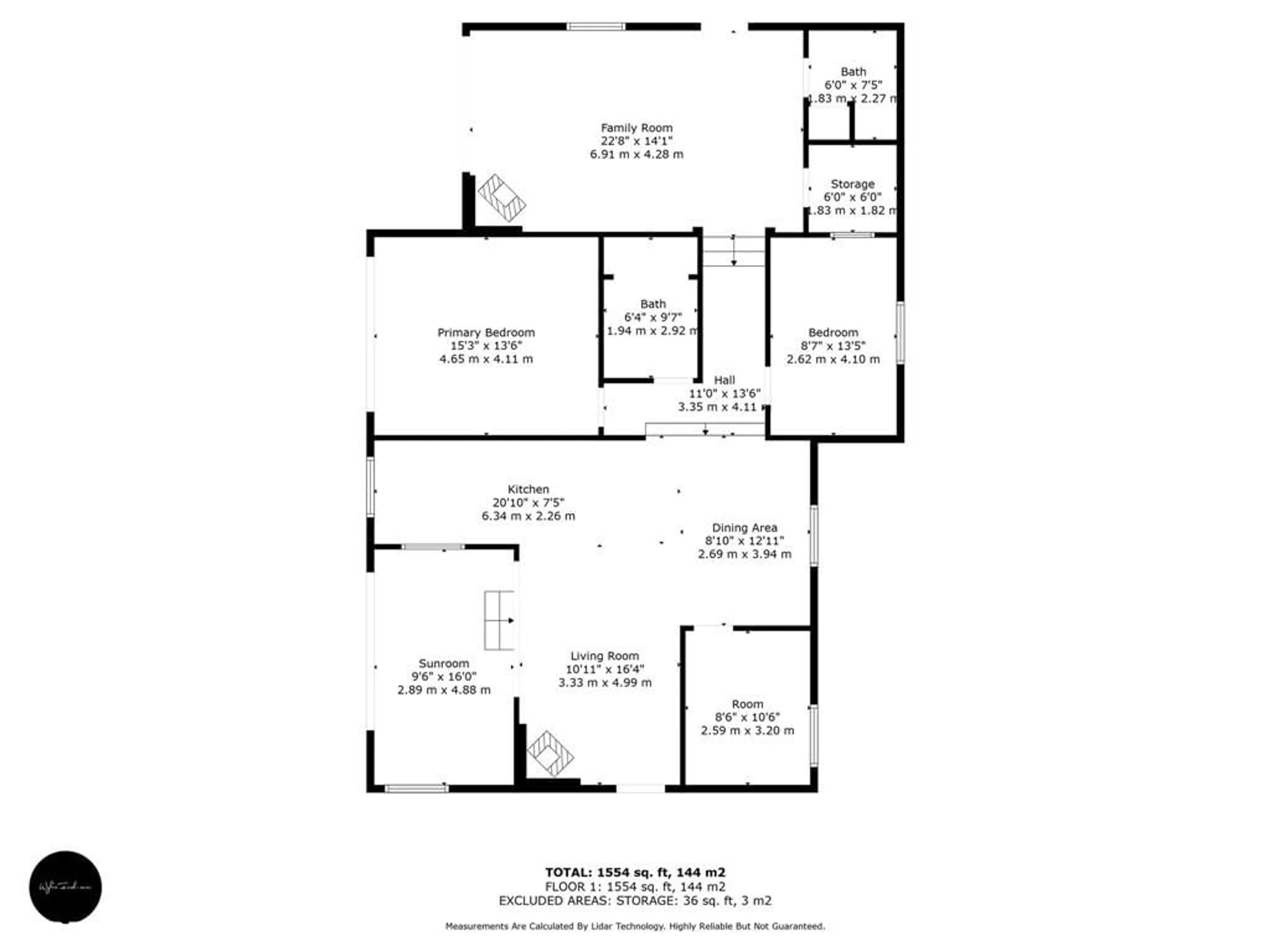Floor plan for 1719 Ellis Road Rd, Coldwater Ontario L0K 1E0