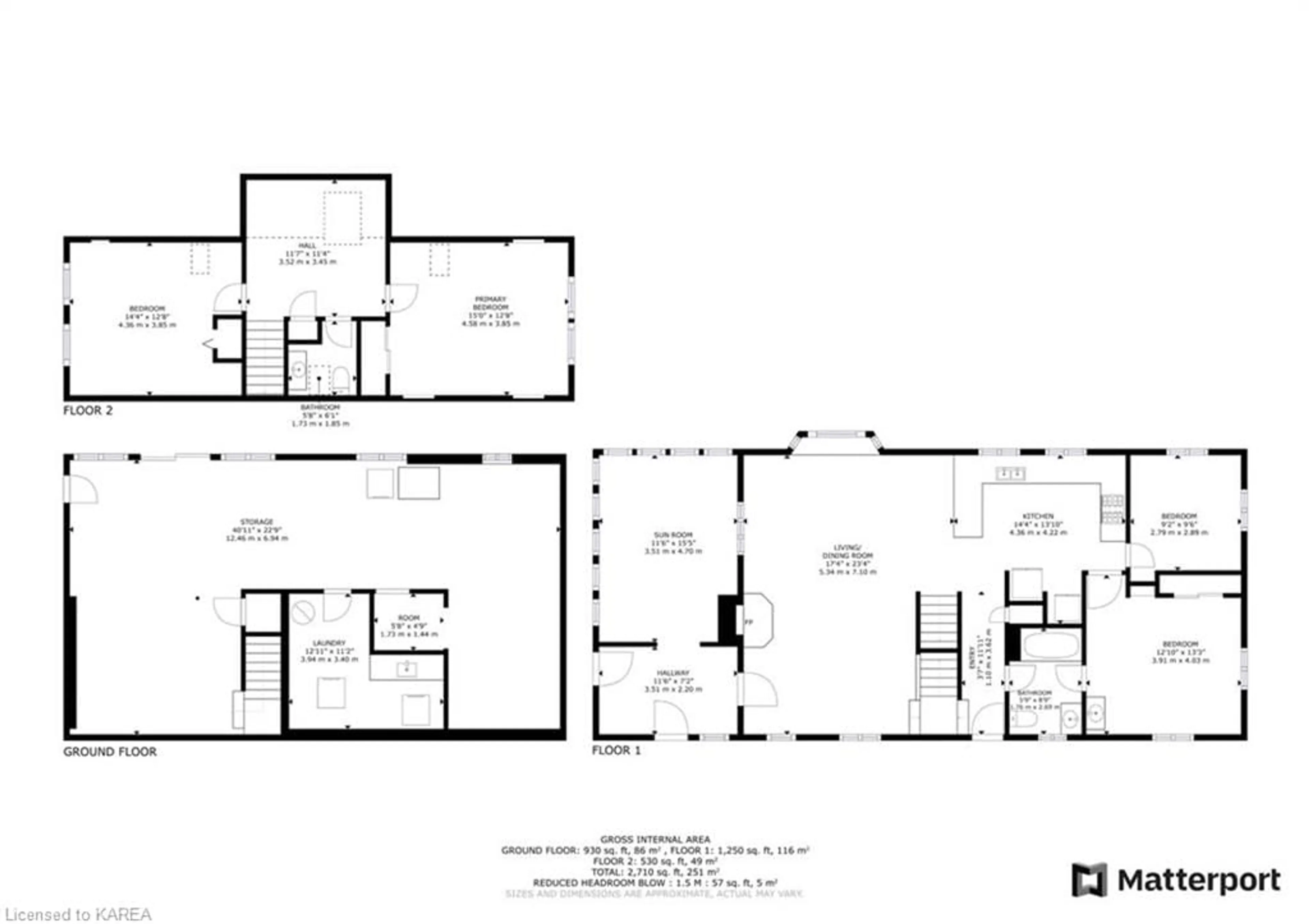 Floor plan for 1141C Grindstone Lake Rd, Plevna Ontario K0H 2M0