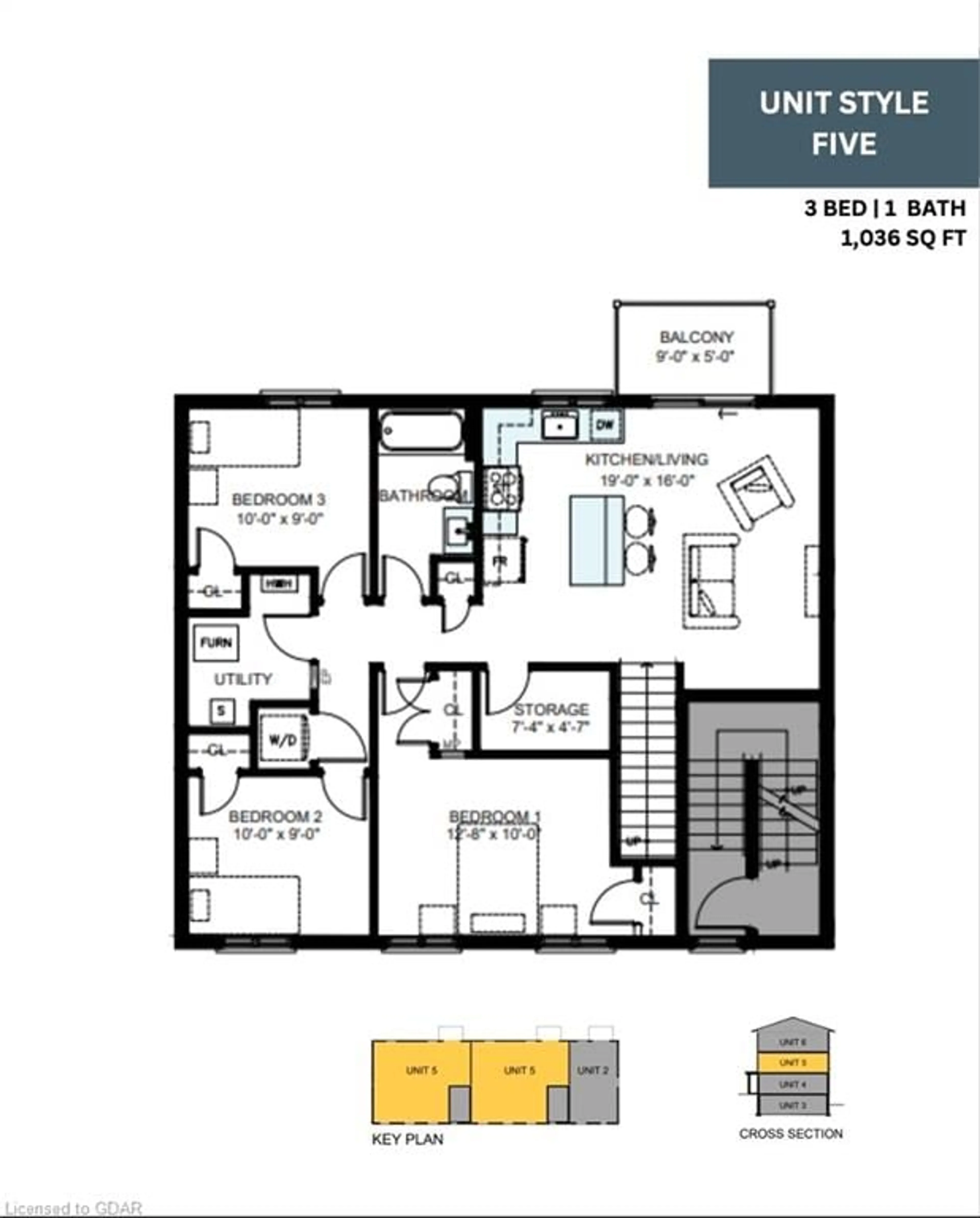 Floor plan for 465 Garafraxa St #5, Fergus Ontario N1M 1C3