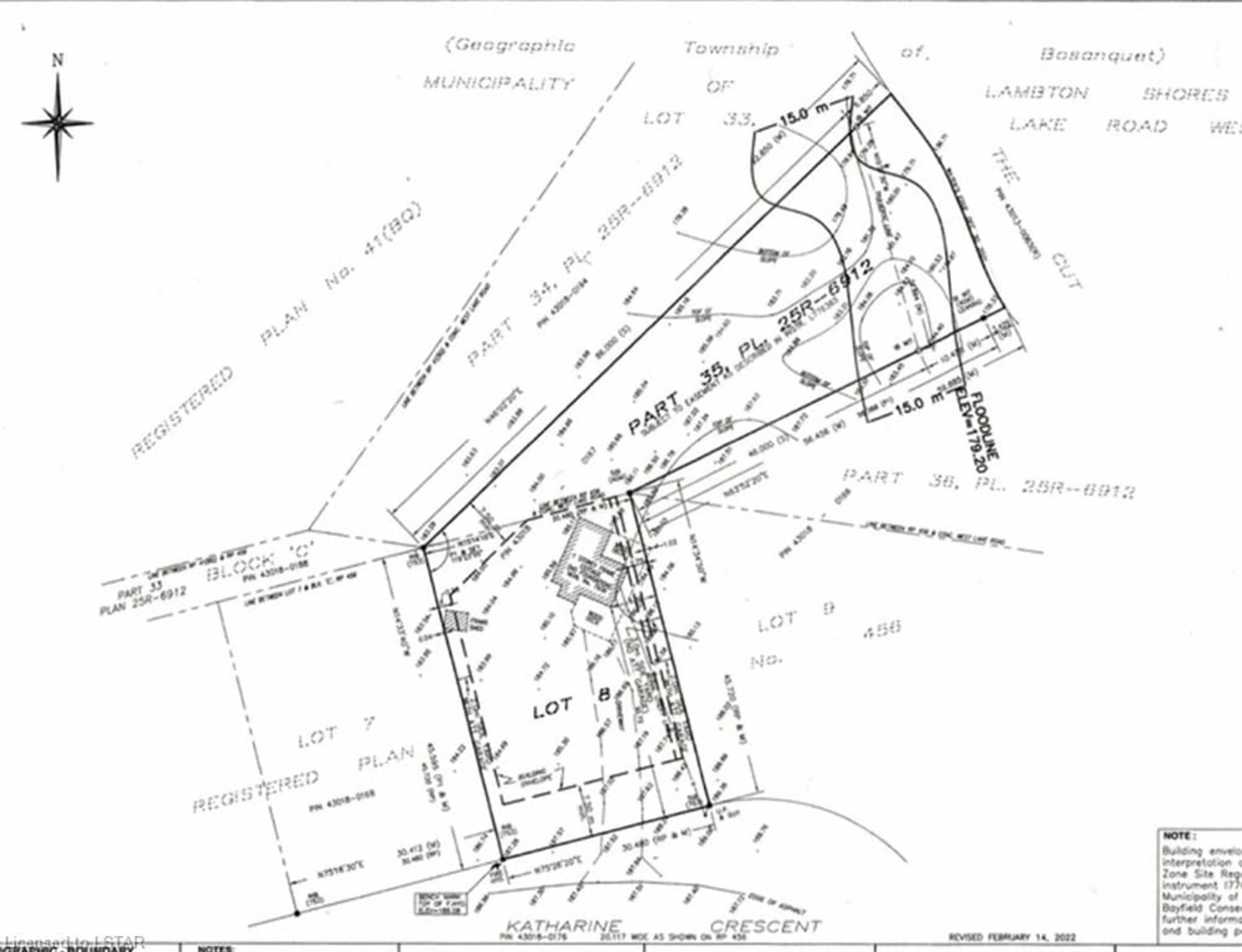 Floor plan for 7936 Katharine Cres, Port Franks Ontario N0M 2L0
