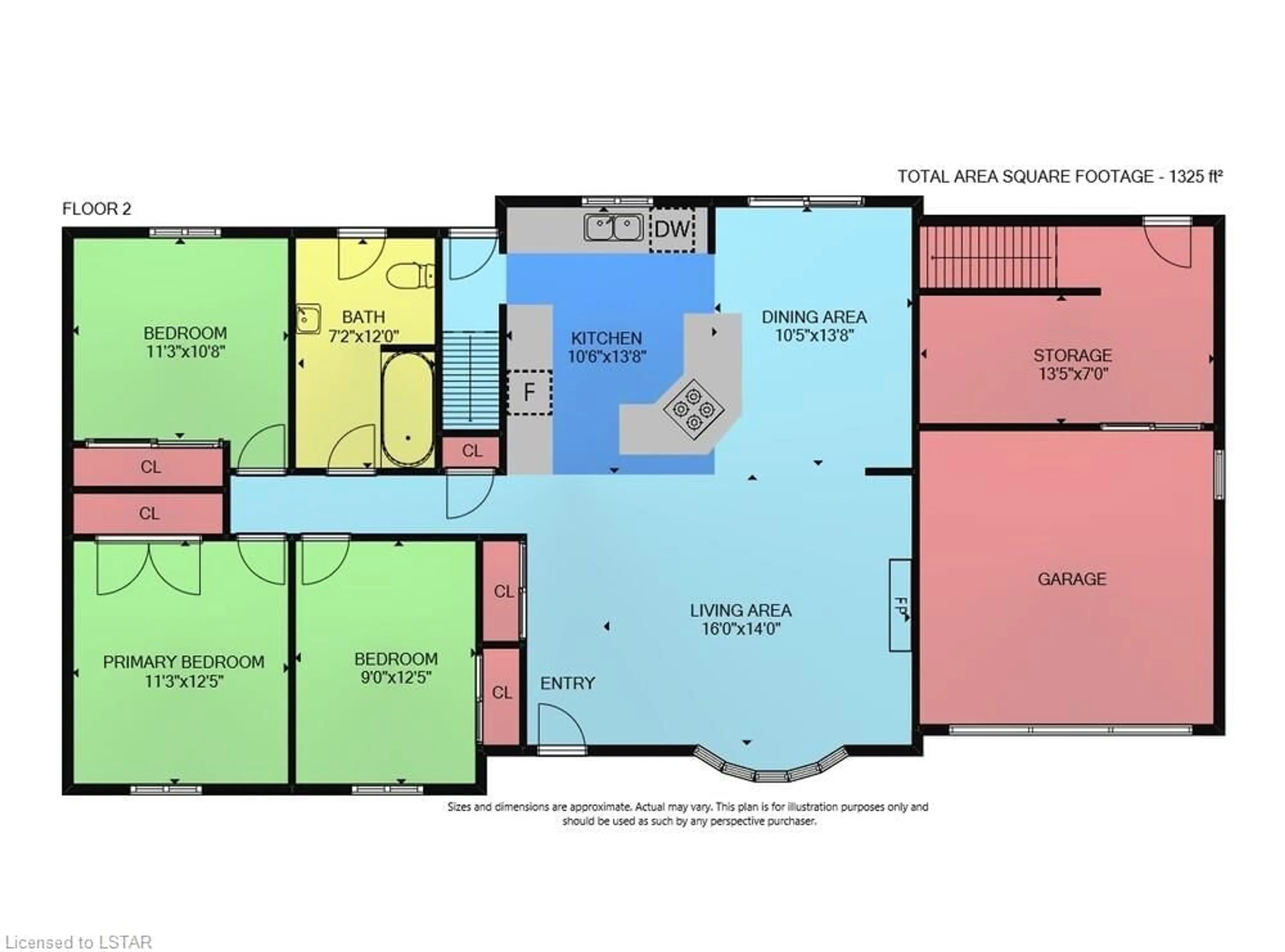 Floor plan for 213 Pryde Blvd, Exeter Ontario N0M 1S1