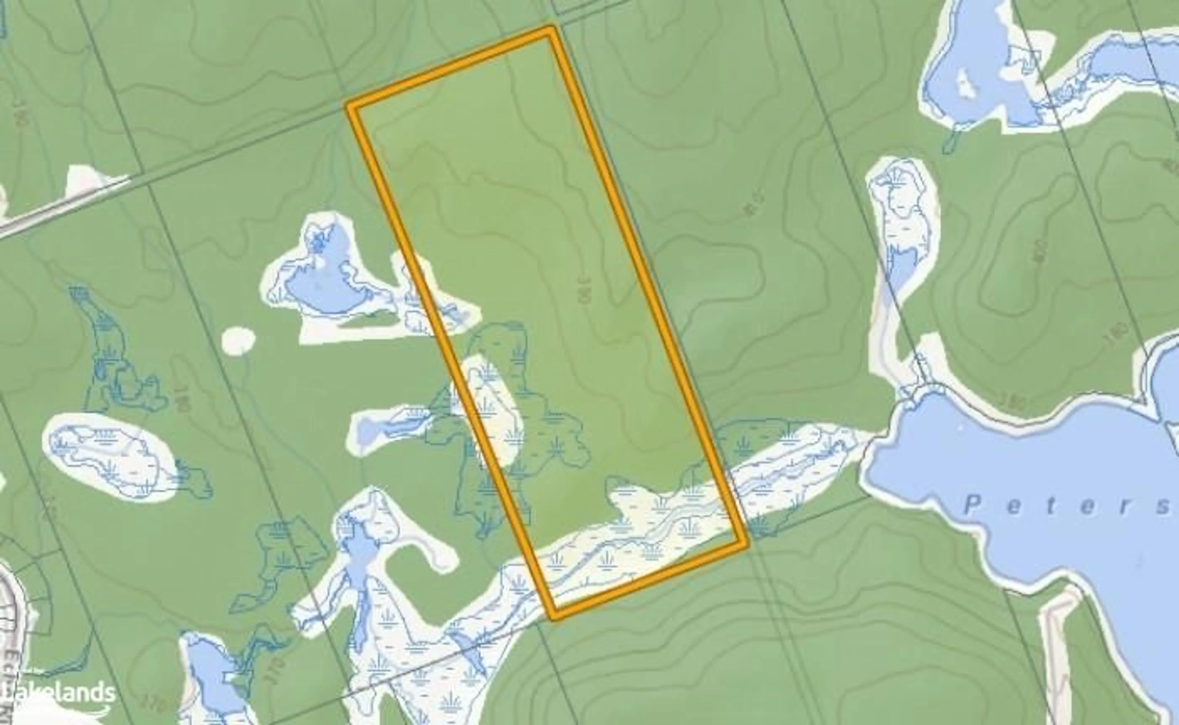 Picture of a map for LOT 10 Concession 8, Kearney Ontario P0A 1M0