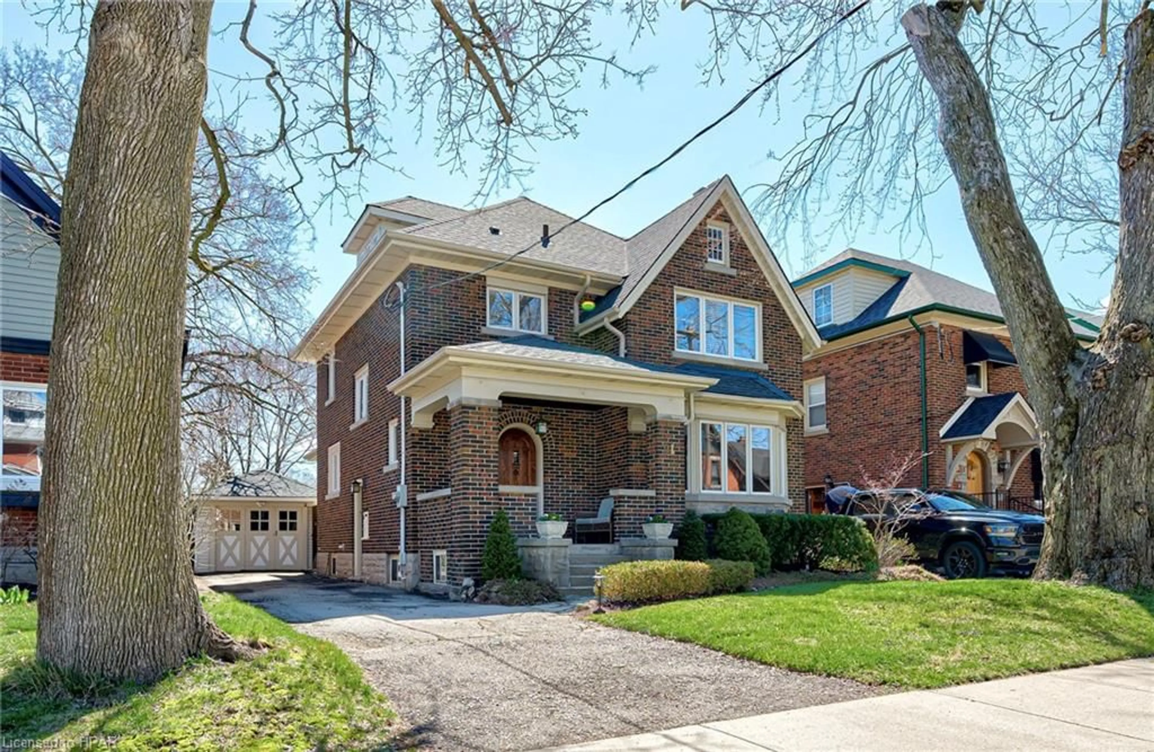 Home with brick exterior material for 91 Stirling Ave, Kitchener Ontario N2H 3G6