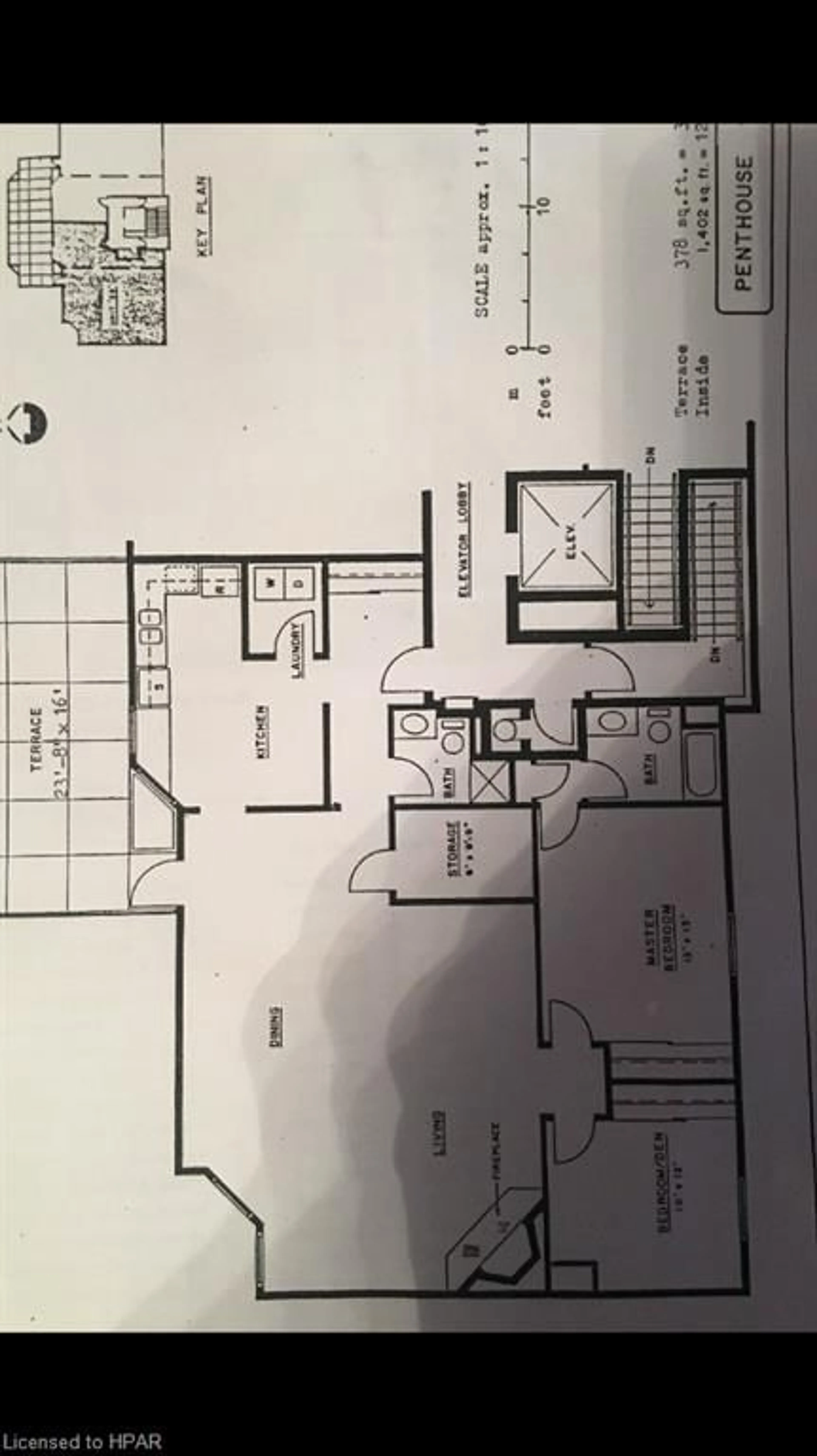 Floor plan for 11 Cobourg Street St #PH 1, Stratford Ontario N5A 3E4
