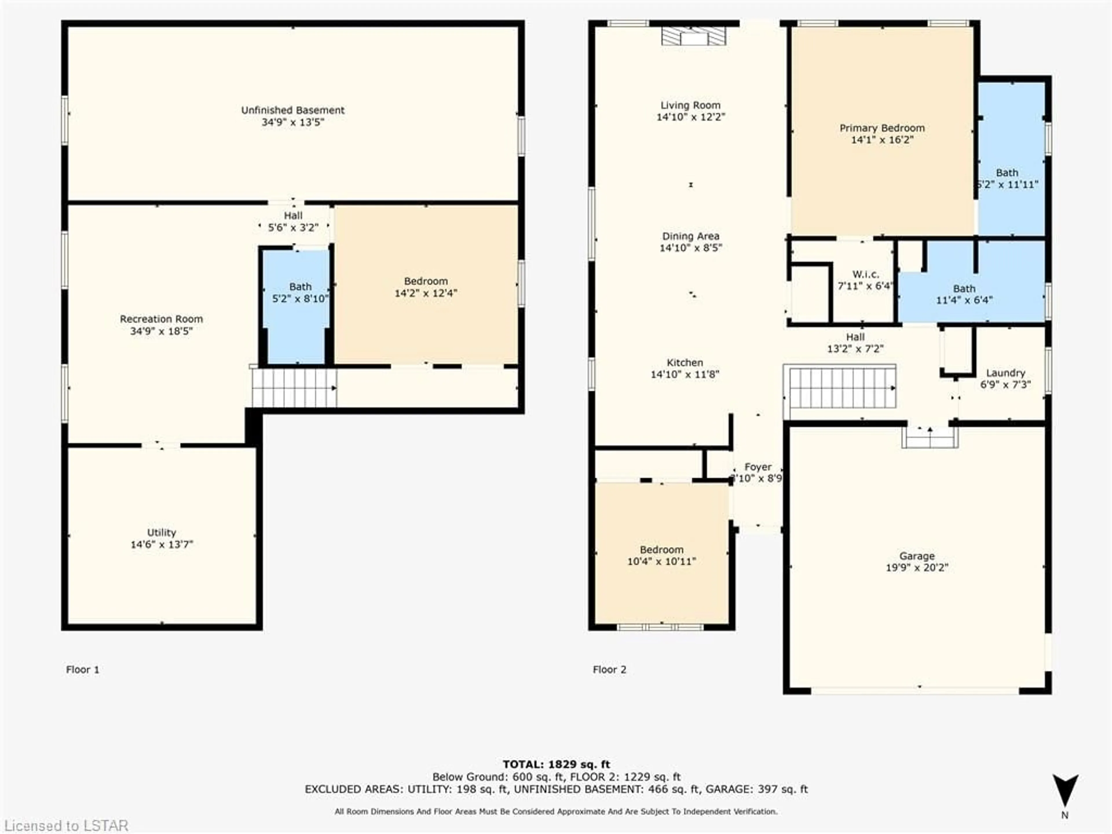 Floor plan for 45 Westlake Dr, St. Thomas Ontario N5P 0C6