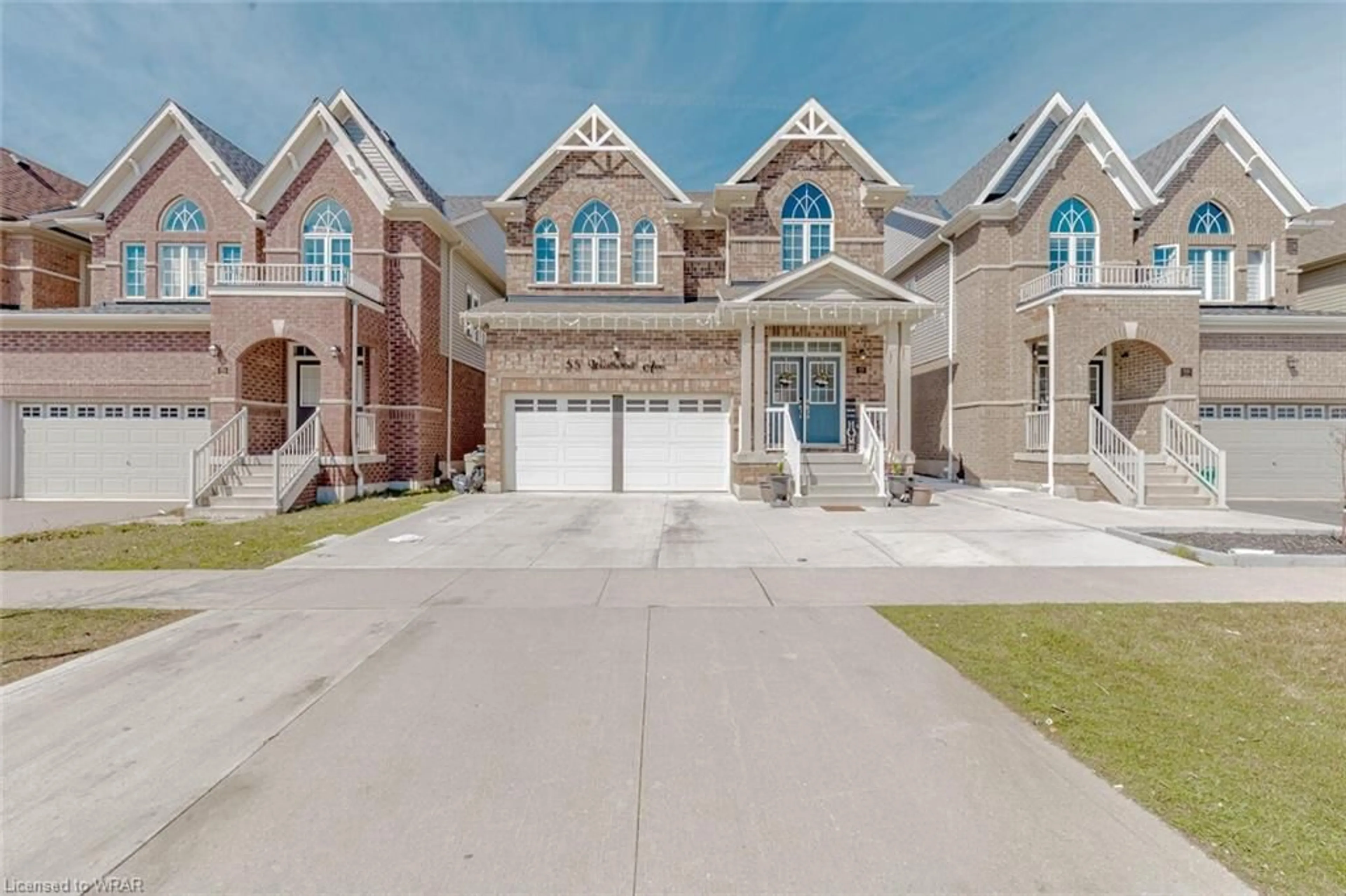 Home with brick exterior material for 55 Weatherall Ave, Cambridge Ontario N3H 0C1
