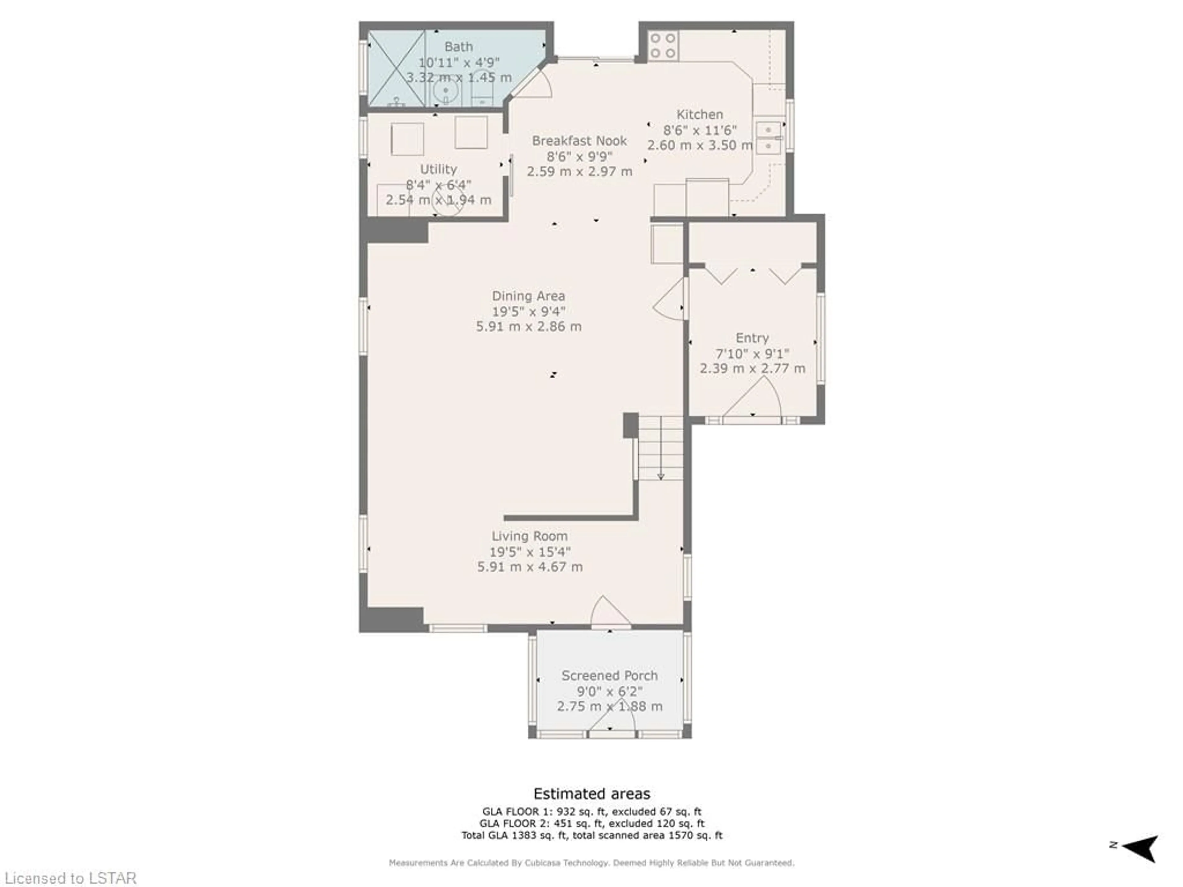 Floor plan for 385 Elm St, Bothwell Ontario N0P 1C0