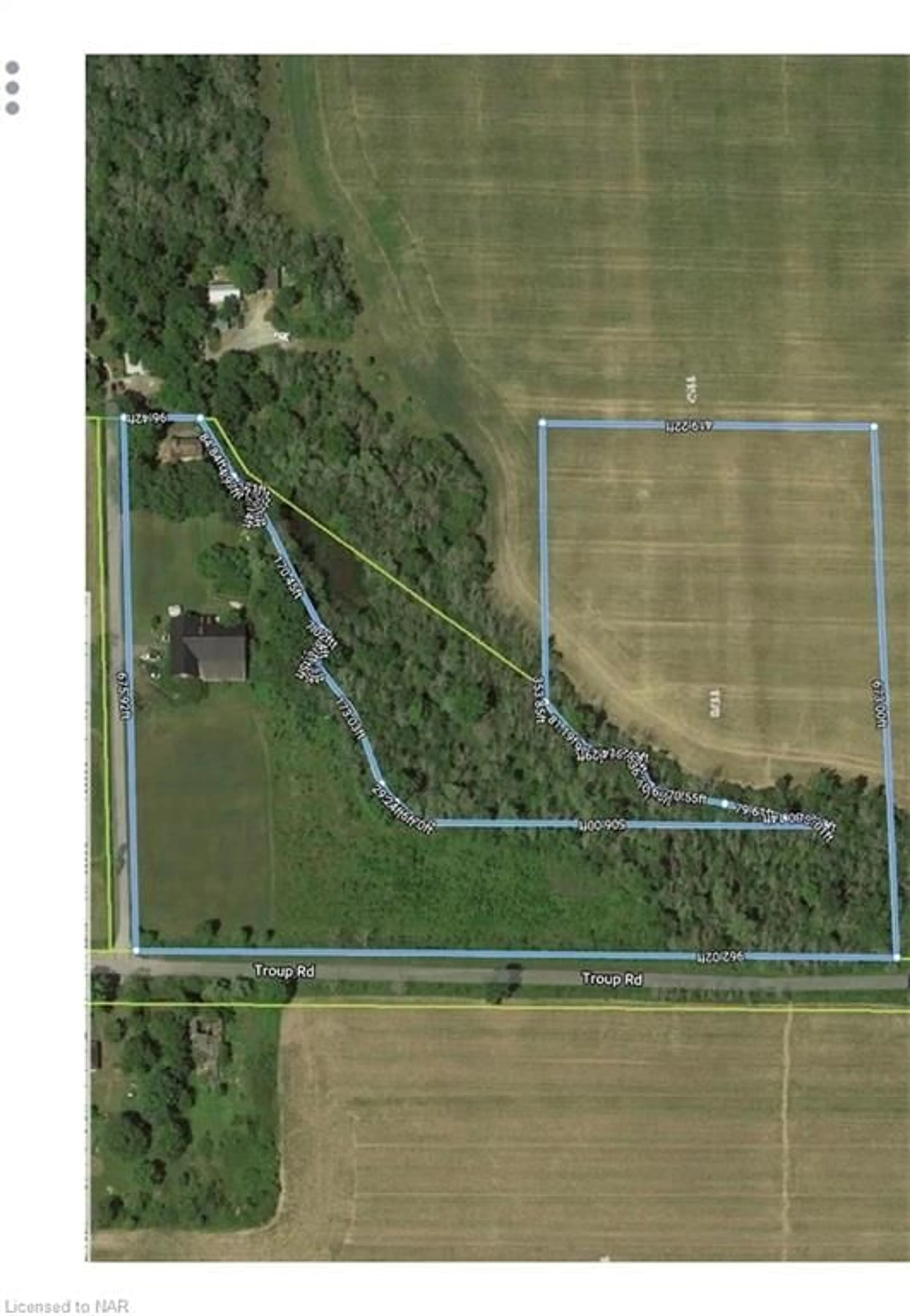 Fenced yard for 1170 Troup Rd, Sherkston Ontario L0S 1R0