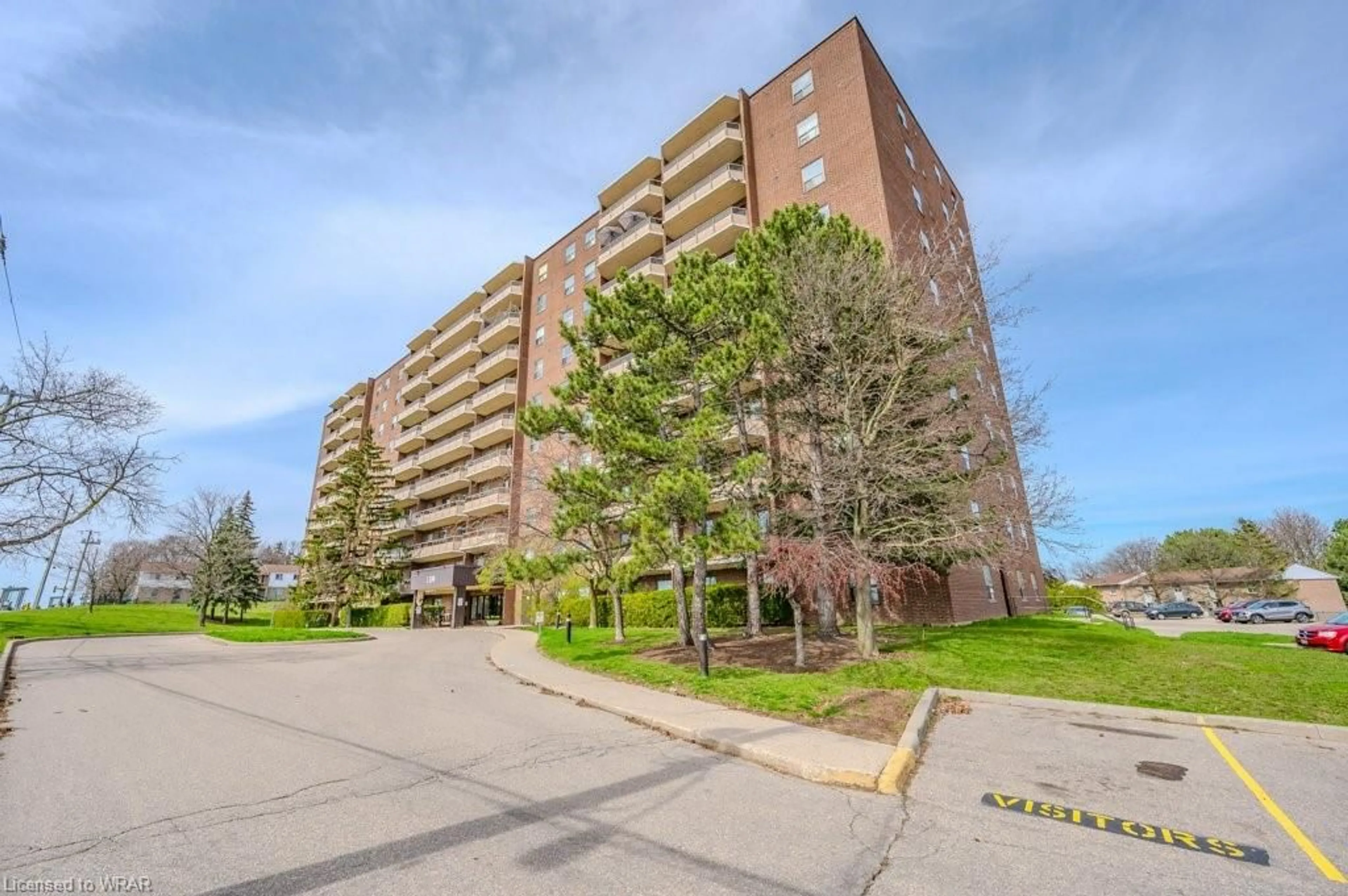 A pic from exterior of the house or condo for 1100 Courtland Ave #804, Kitchener Ontario N2C 2H9
