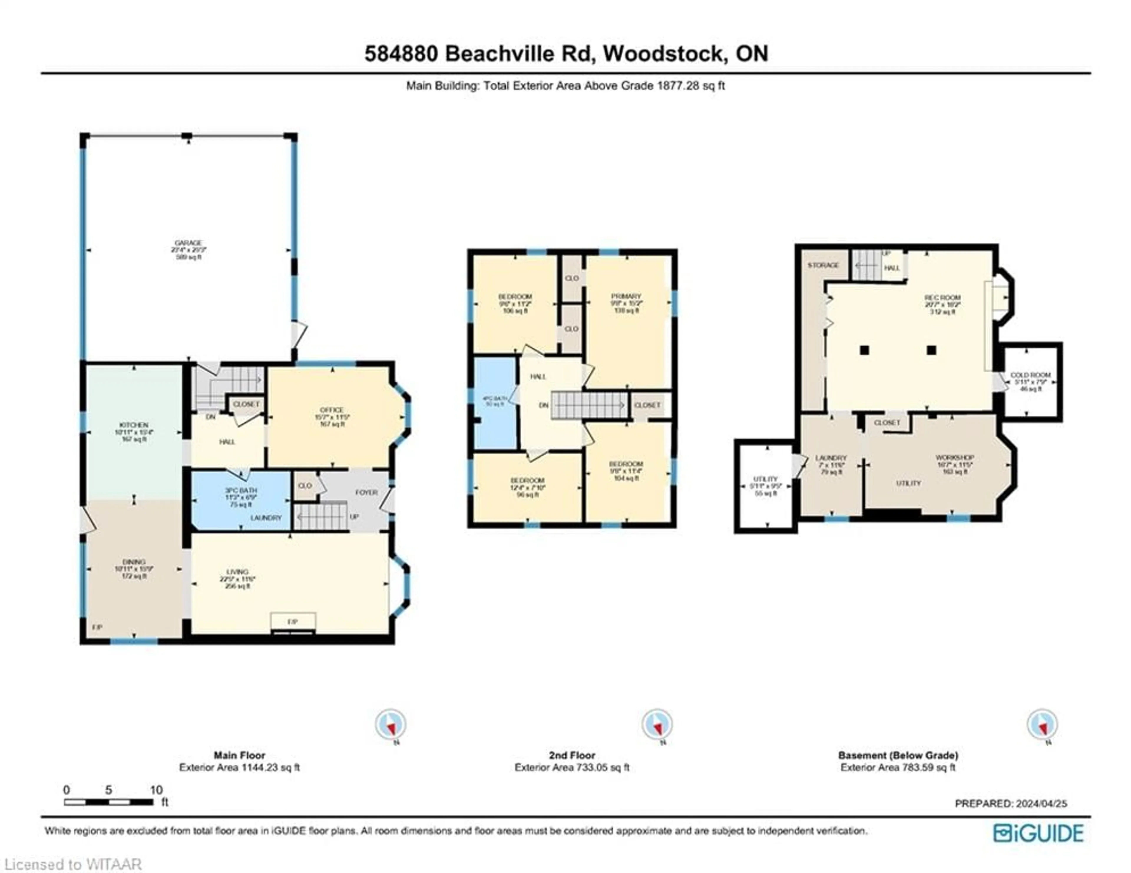 Floor plan for 584880 Beachville Rd, Beachville Ontario N4S 7V6