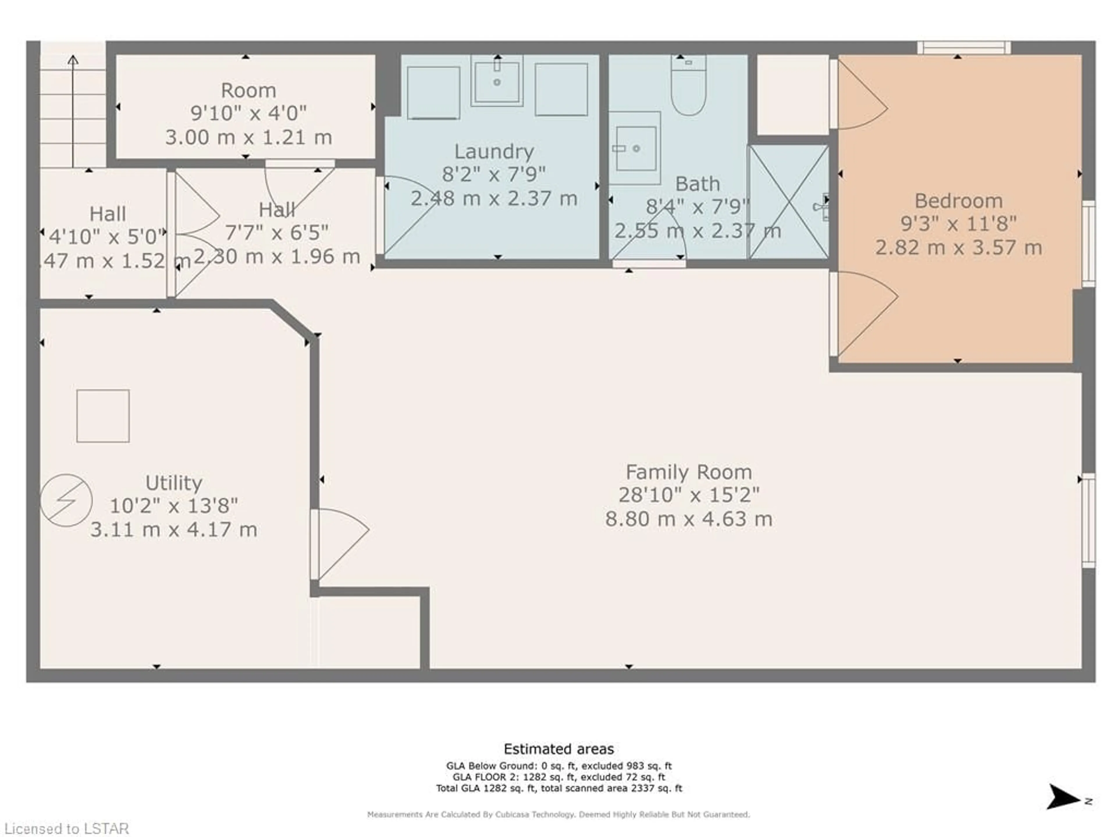 Floor plan for 379 Griffith St, London Ontario N6K 2S1