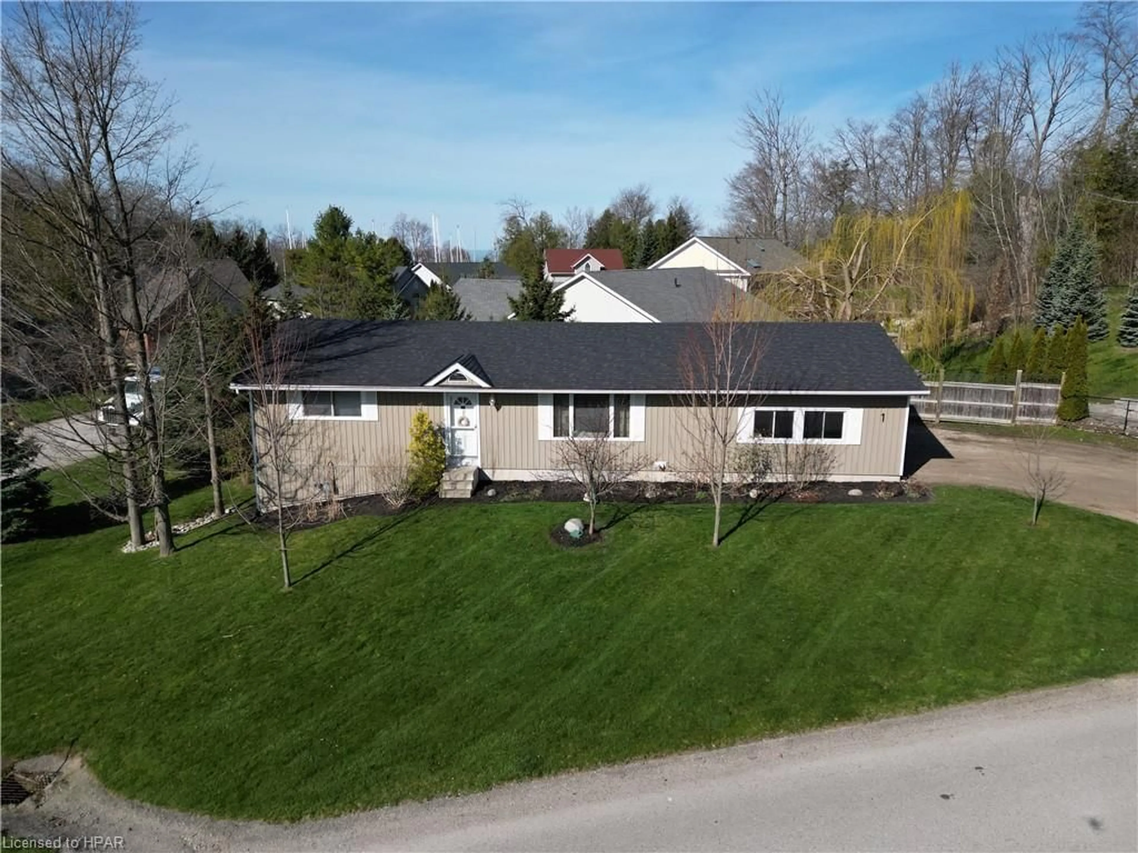 Frontside or backside of a home for 1 Hidden Valley Lane, Bayfield Ontario N0M 1G0