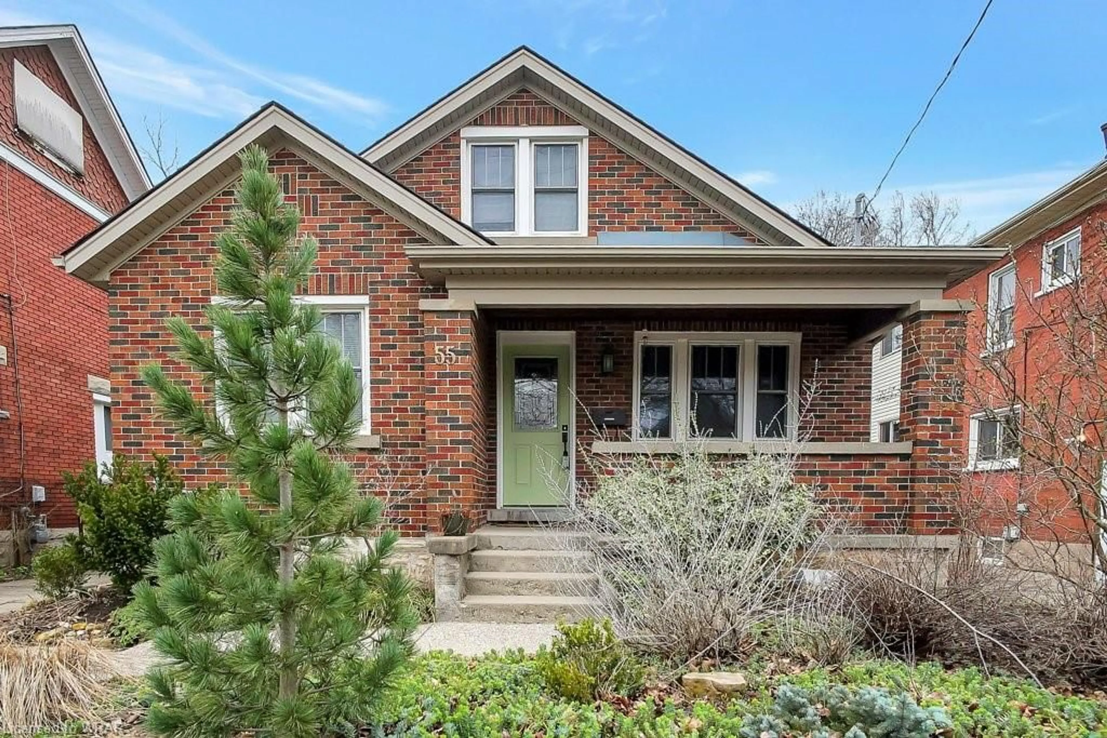 Home with brick exterior material for 55 Highland Rd, Kitchener Ontario N2H 3B7