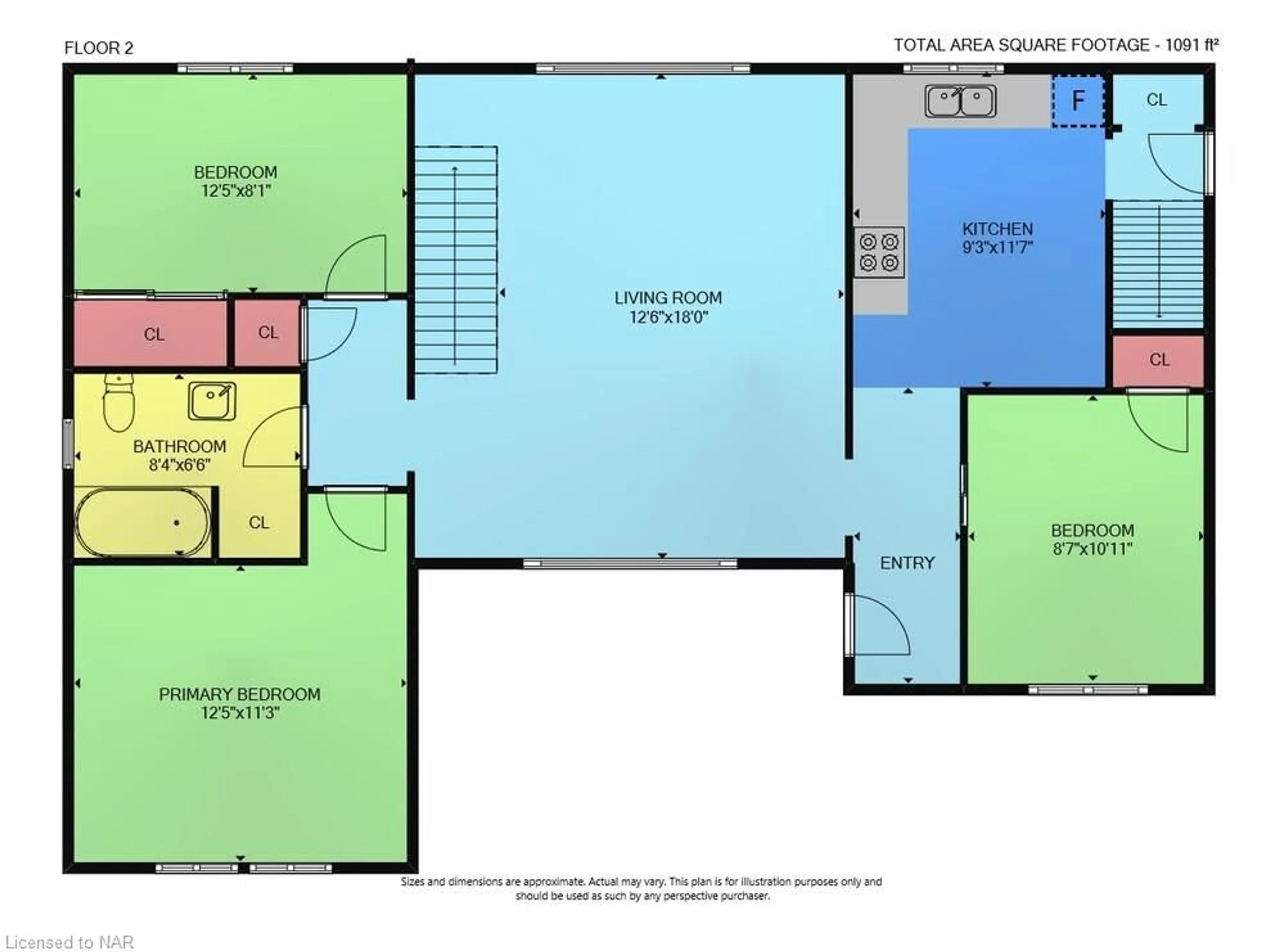 Floor plan for 35 Hewko St, St. Catharines Ontario L2N 2E5