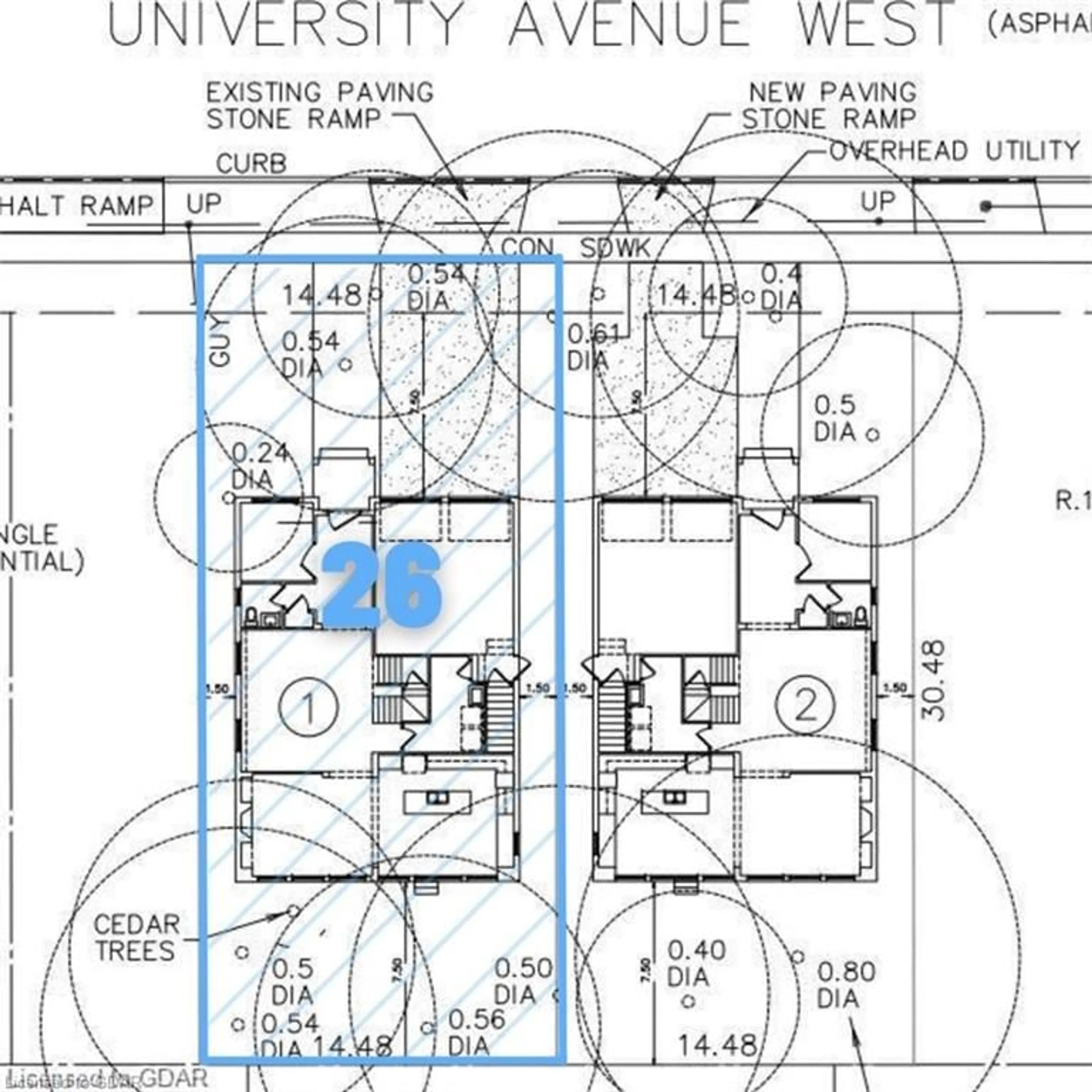 Floor plan for 26 University Ave, Guelph Ontario N1G 1N4