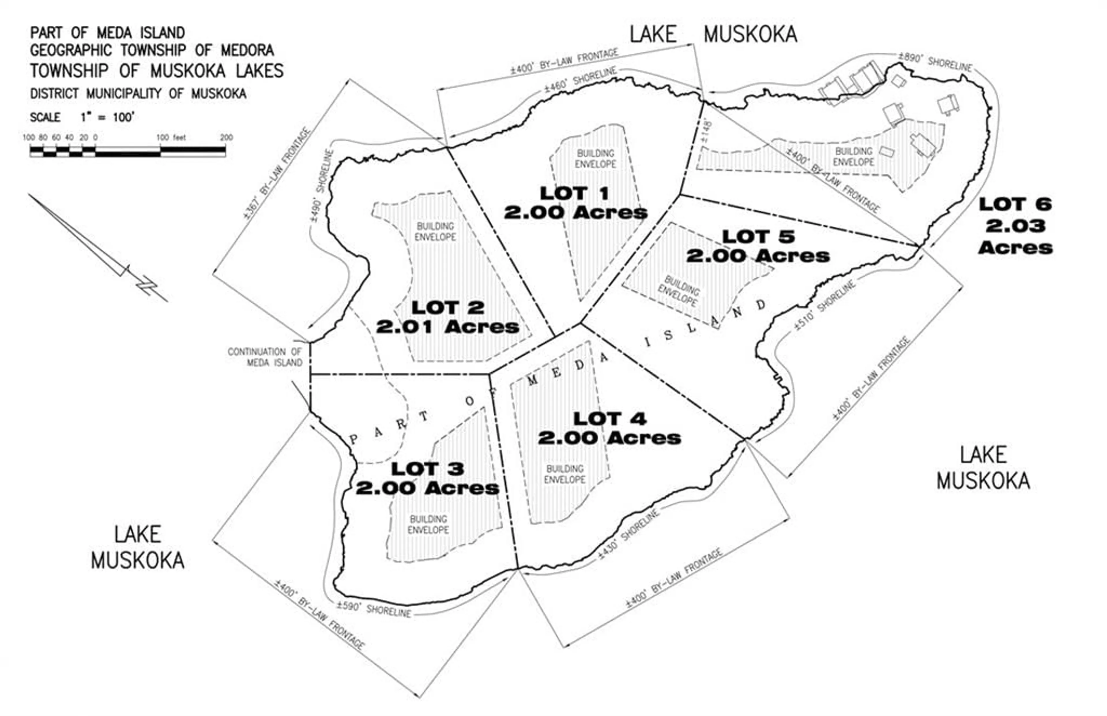 Lakeview for 0 Island Meda Island, Muskoka Lakes Ontario P0B 1J0