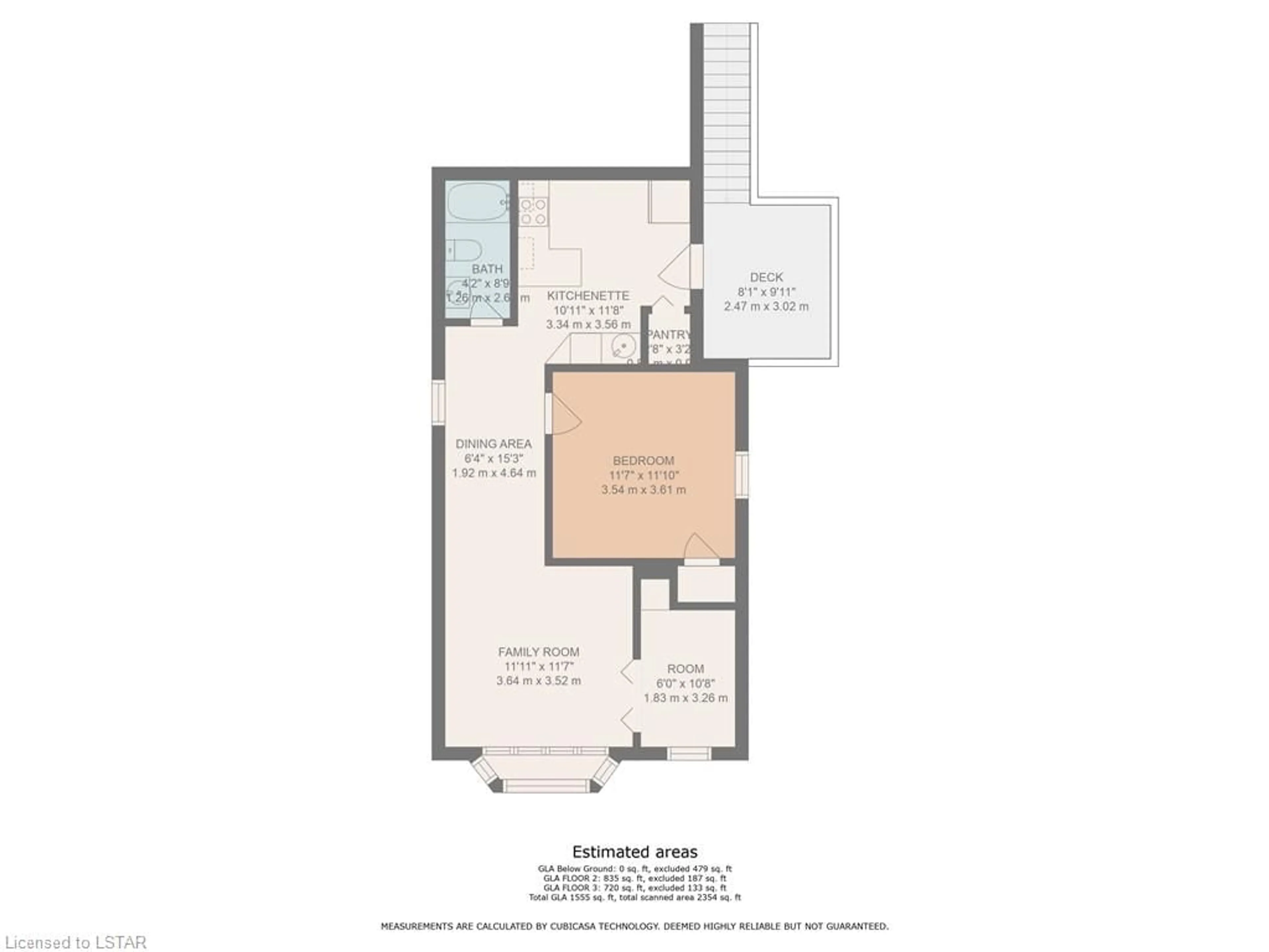 Floor plan for 552 Adelaide St, London Ontario N6B 3J5