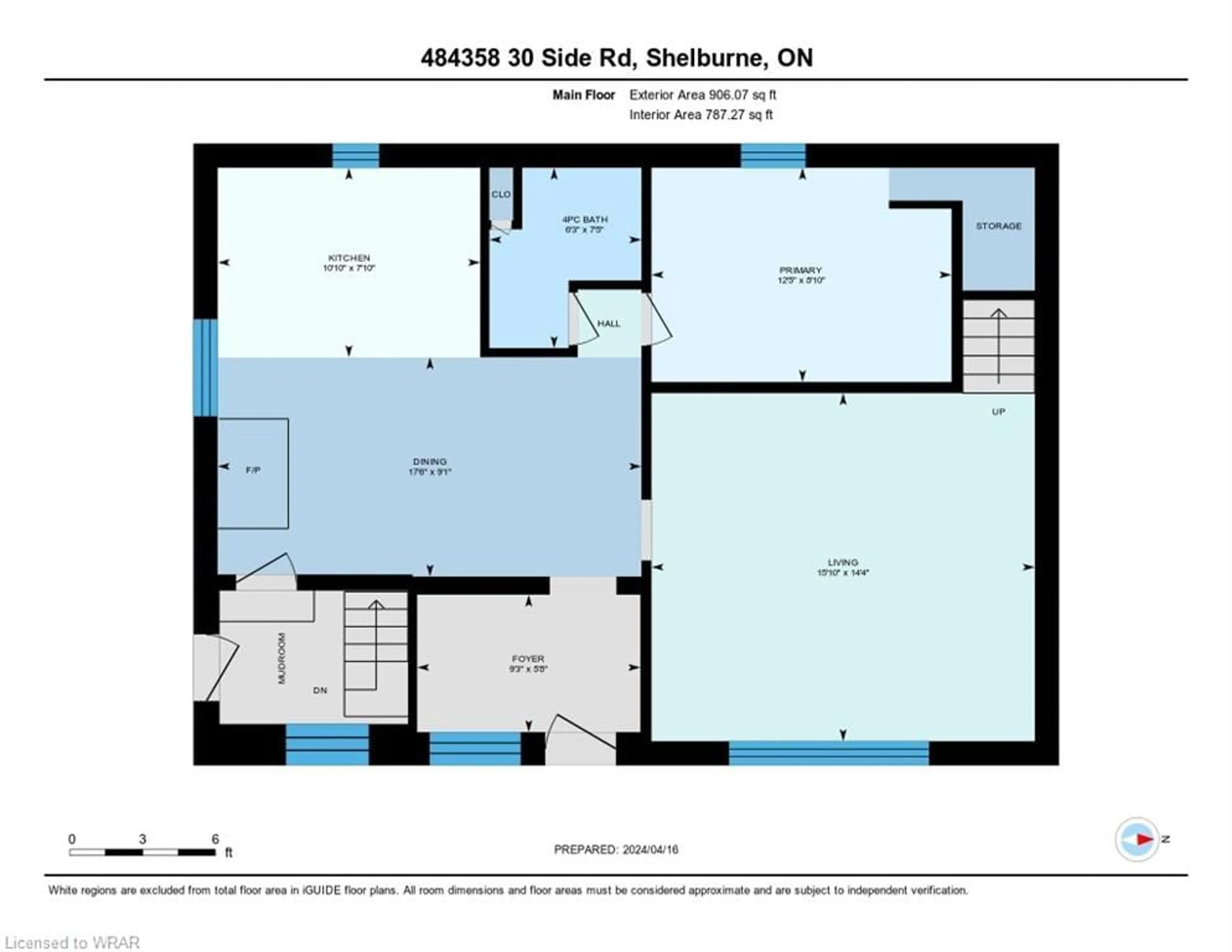 Floor plan for 484358 30 Sideroad, Amaranth Ontario L9V 1N5