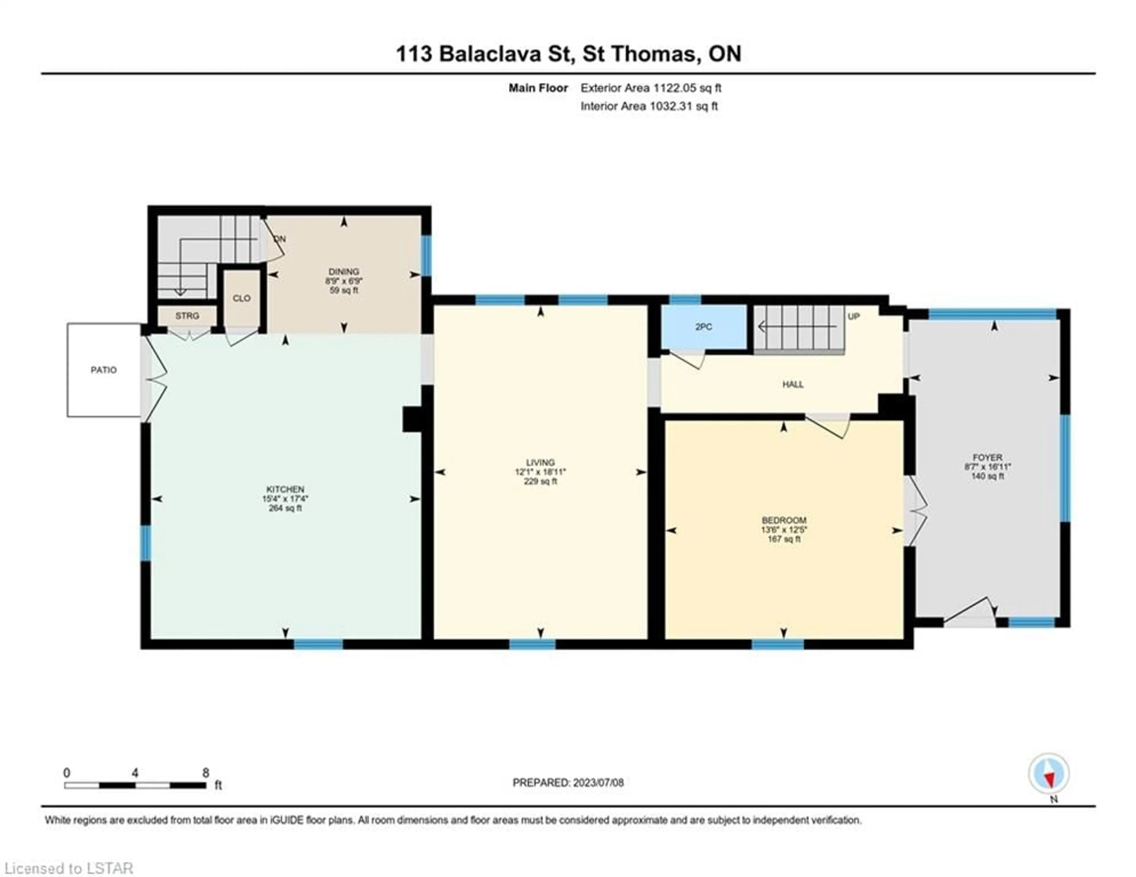 Floor plan for 113 Balaclava St, St. Thomas Ontario N5P 3C8