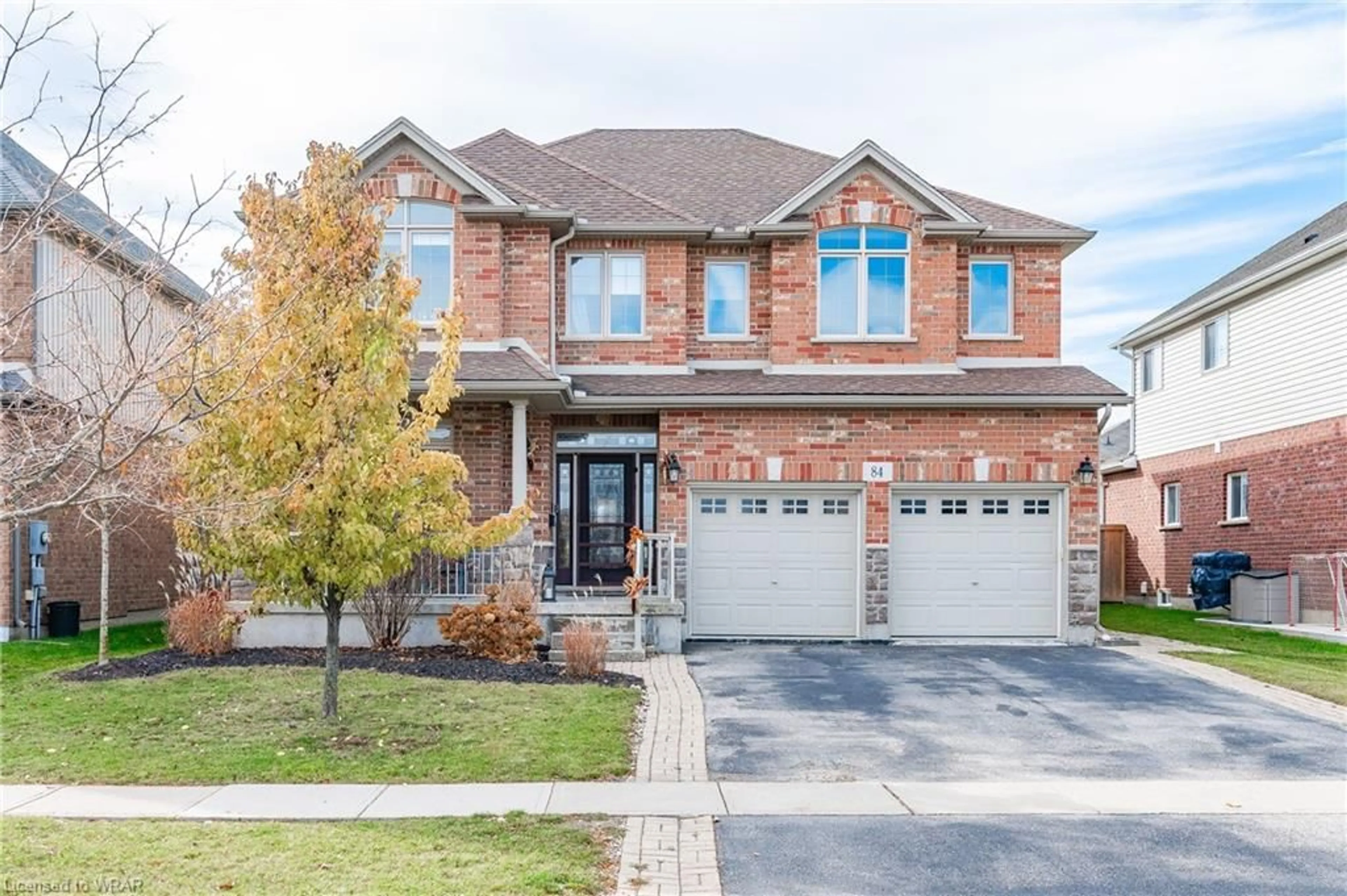 Home with brick exterior material for 84 Hunsberger Dr, Baden Ontario N3A 4S5
