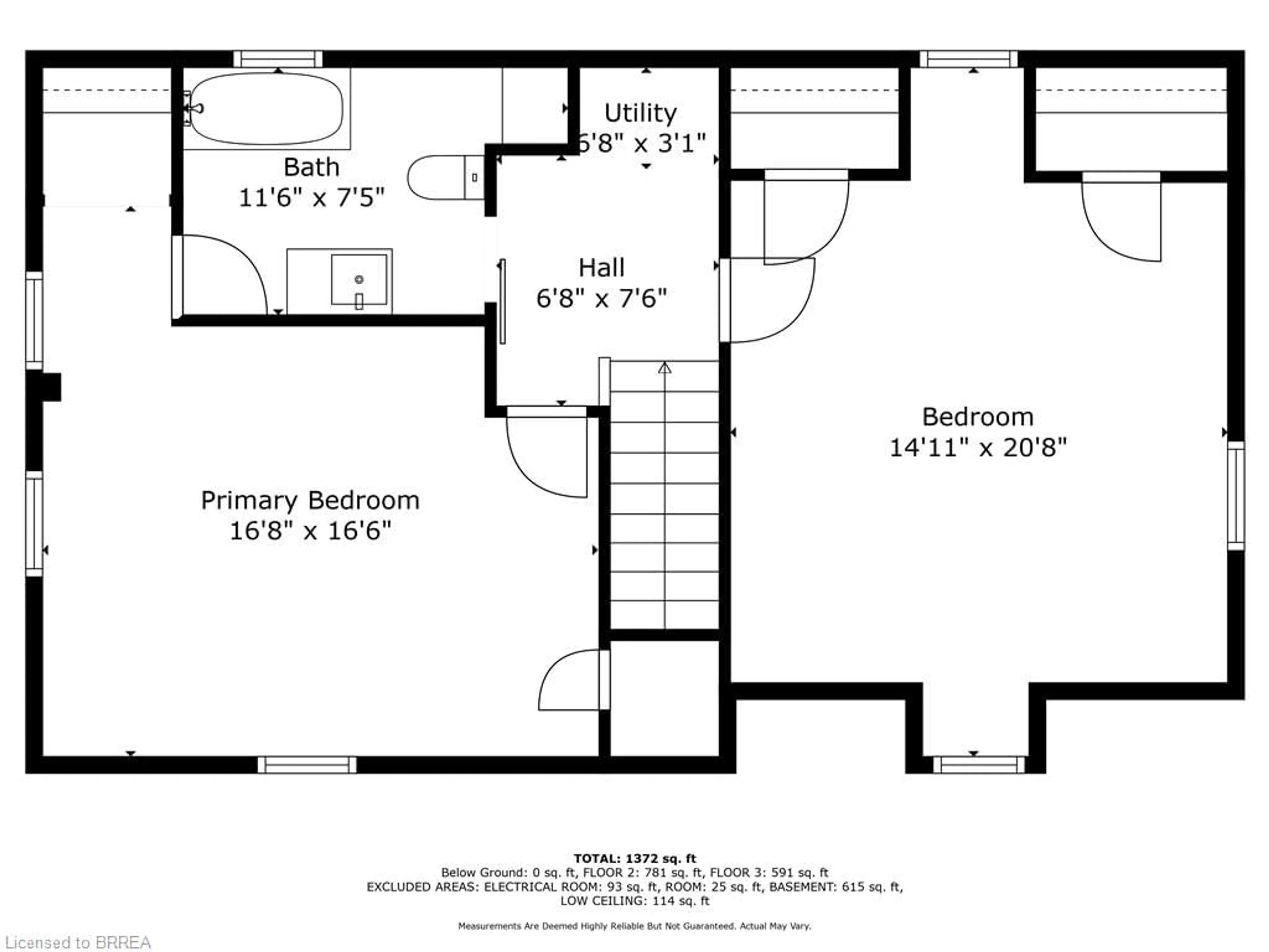 Floor plan for 828 Shore Dr, Haldimand Ontario N1A 2W5