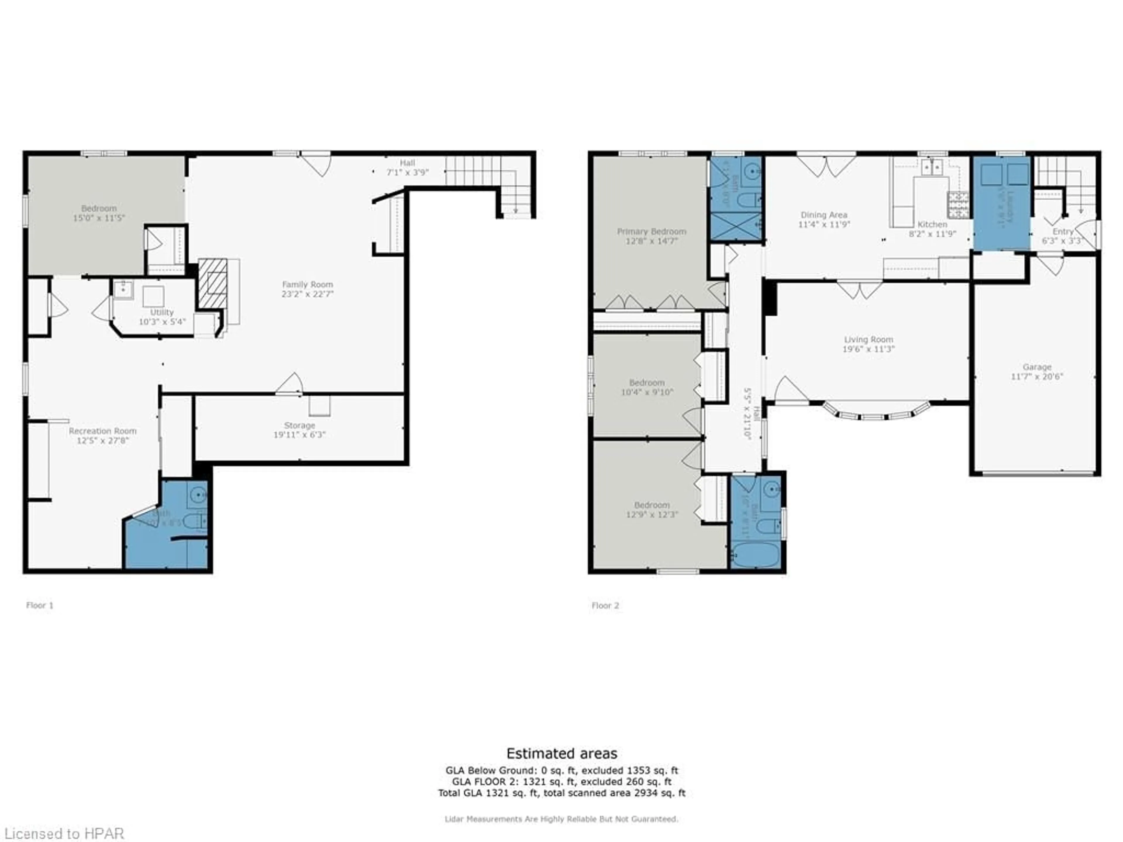 Floor plan for 348 Devon St, Stratford Ontario N5A 2Z9