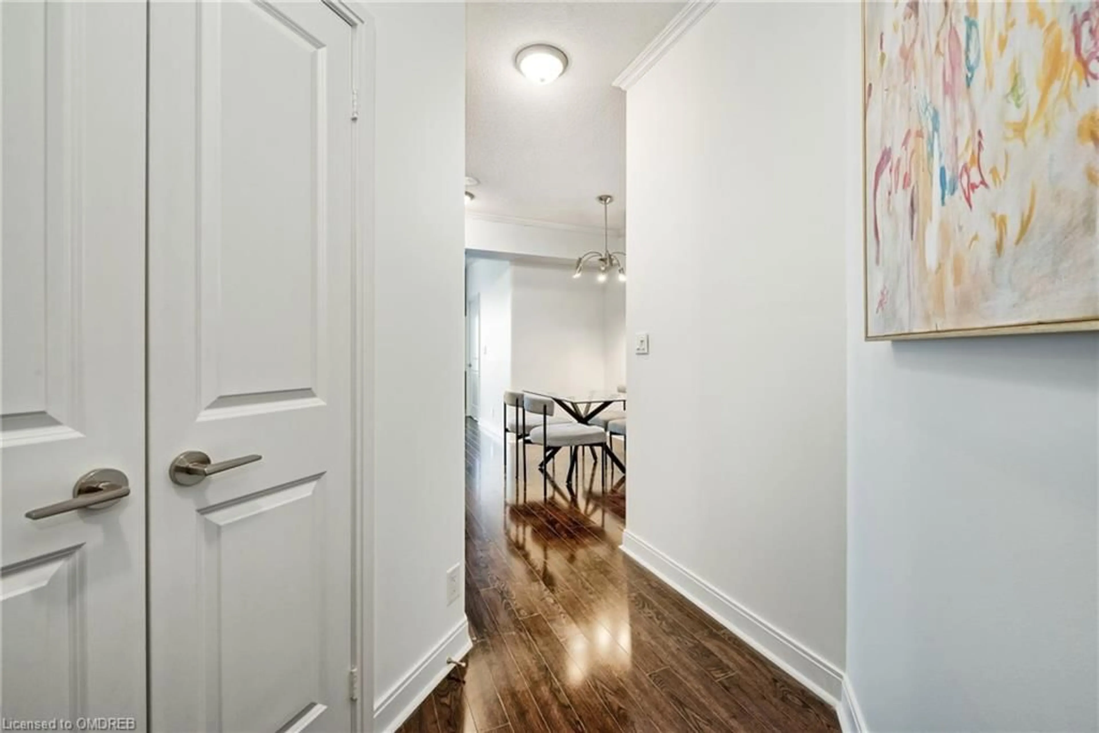 Indoor entryway for 80 Absolute Ave #2507, Mississauga Ontario L4Z 0A5