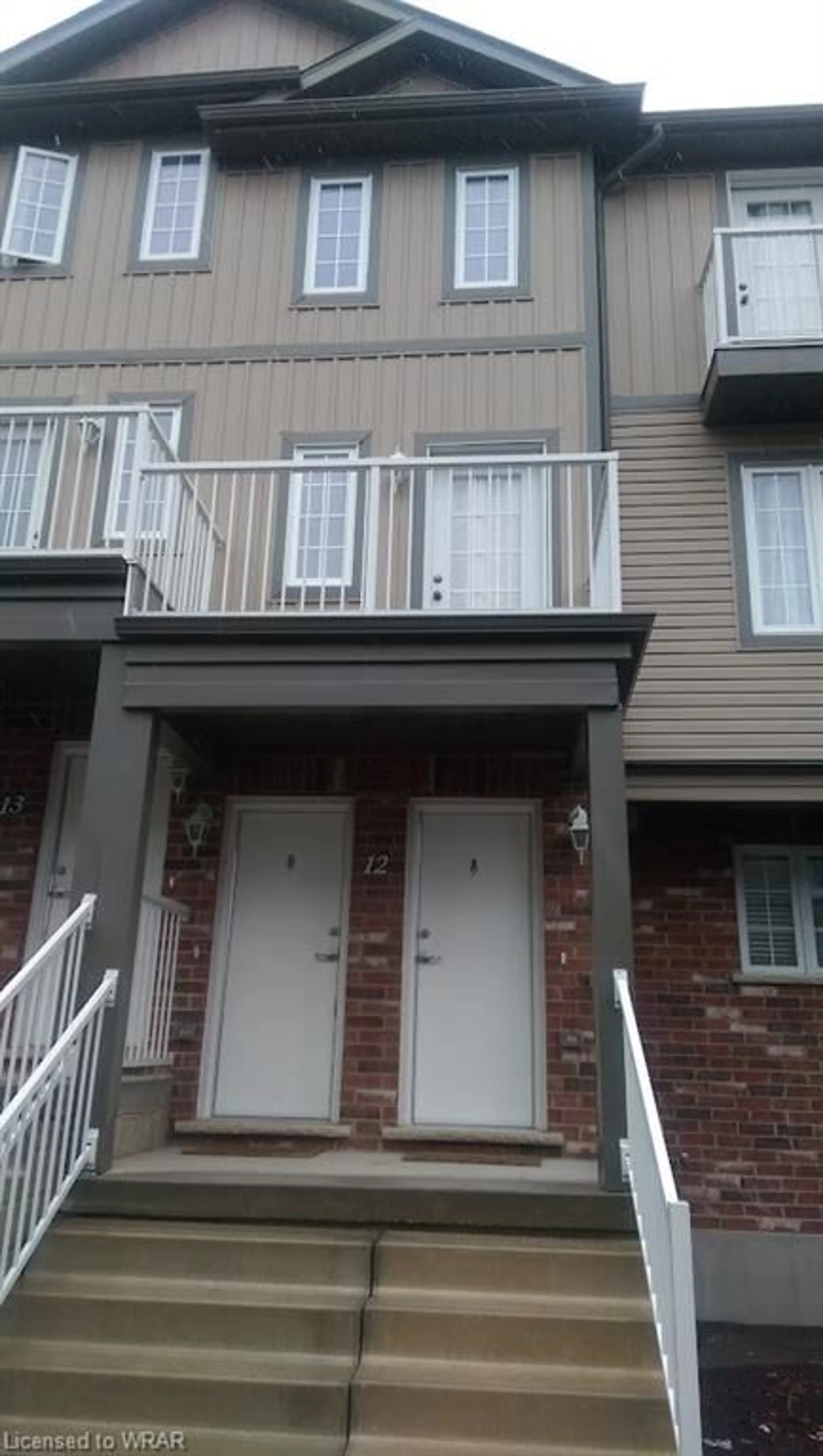 A pic from exterior of the house or condo for 55 Mooregate Cres #12A, Kitchener Ontario N2M 0A6