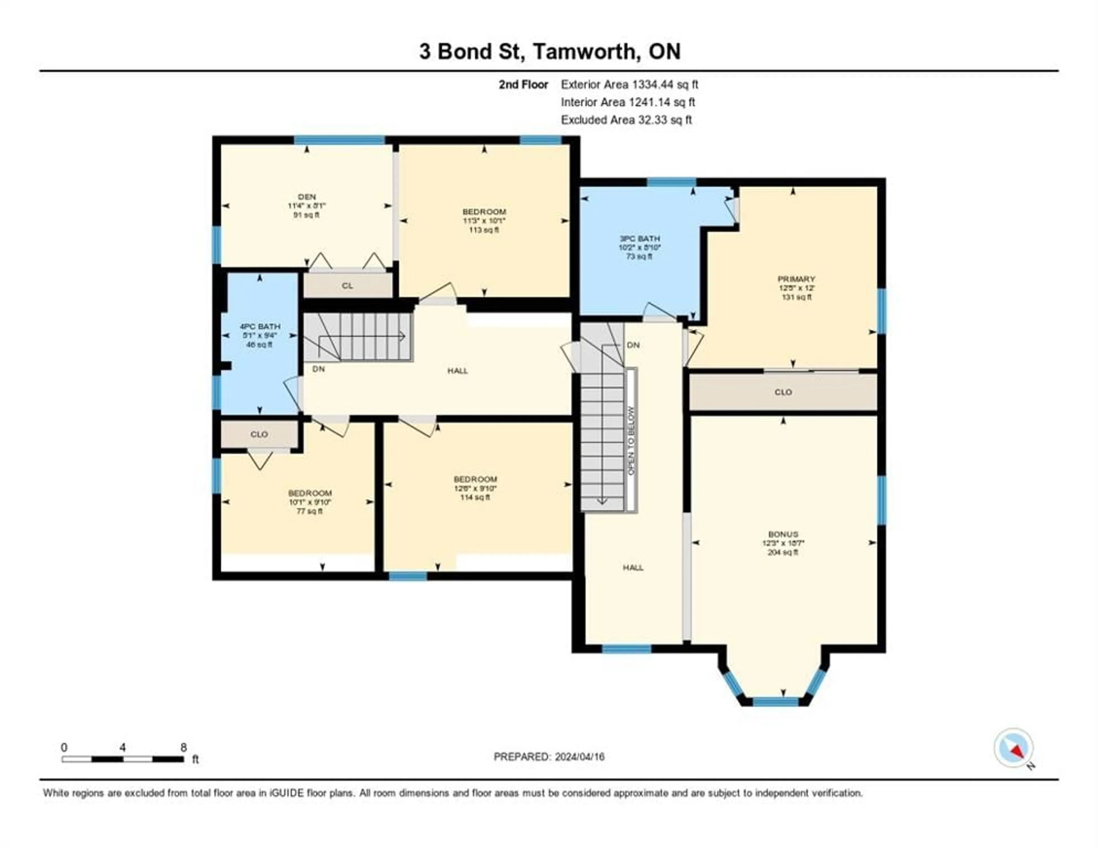 Floor plan for 3 Bond St, Tamworth Ontario K0K 3G0