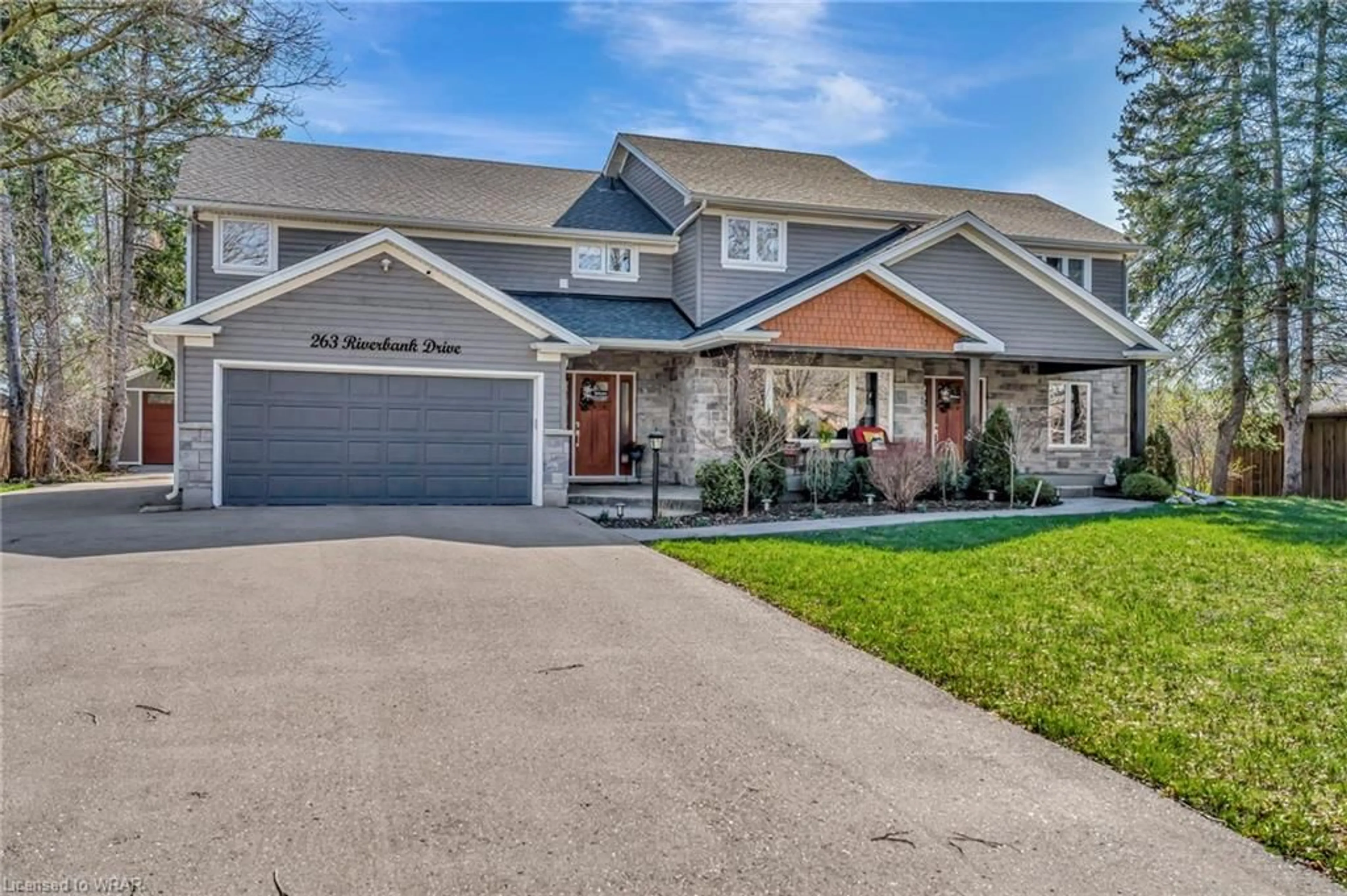 Frontside or backside of a home for 263 Riverbank Dr, Cambridge Ontario N3H 4R6