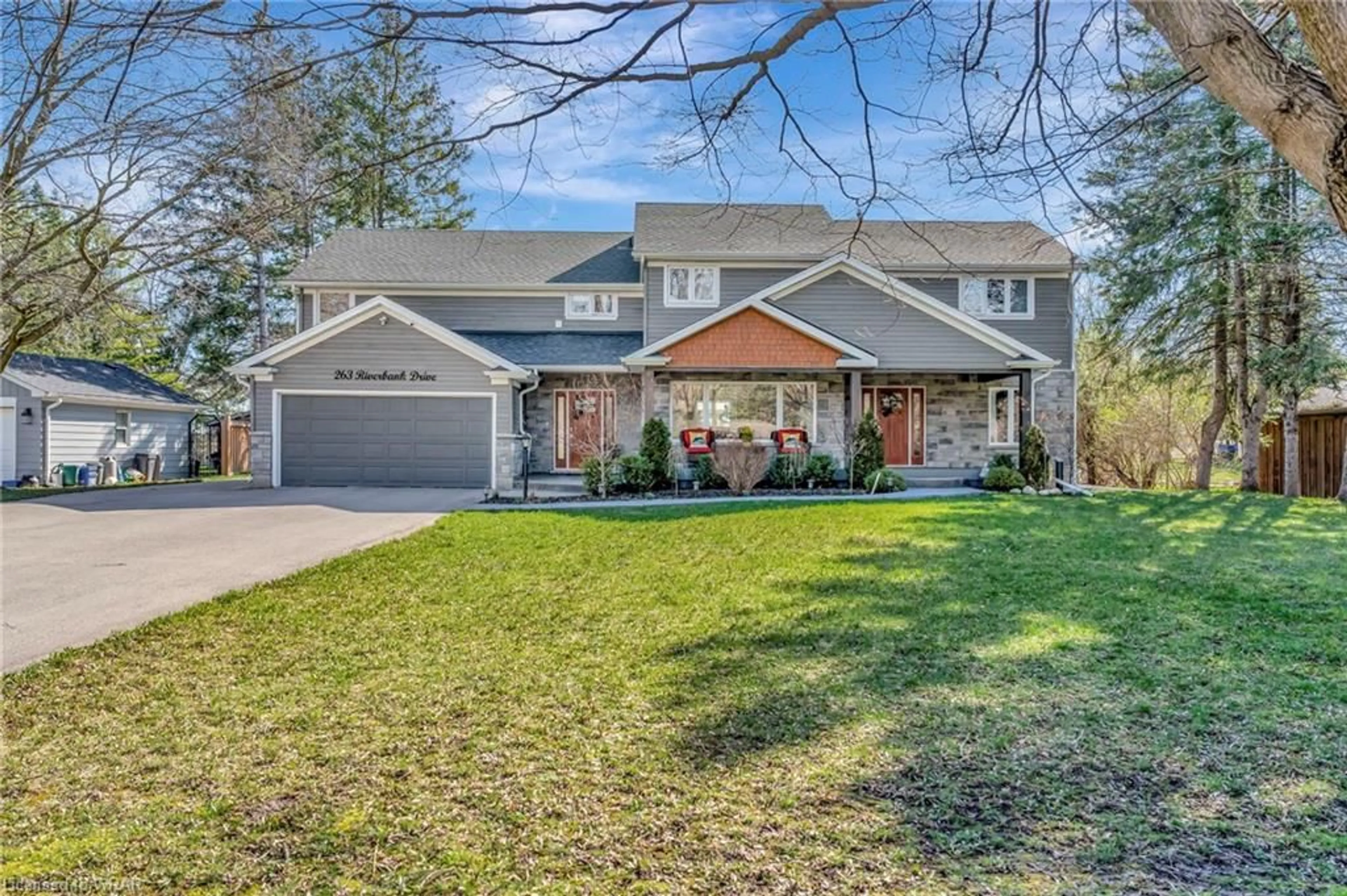 Frontside or backside of a home for 263 Riverbank Dr, Cambridge Ontario N3H 4R6
