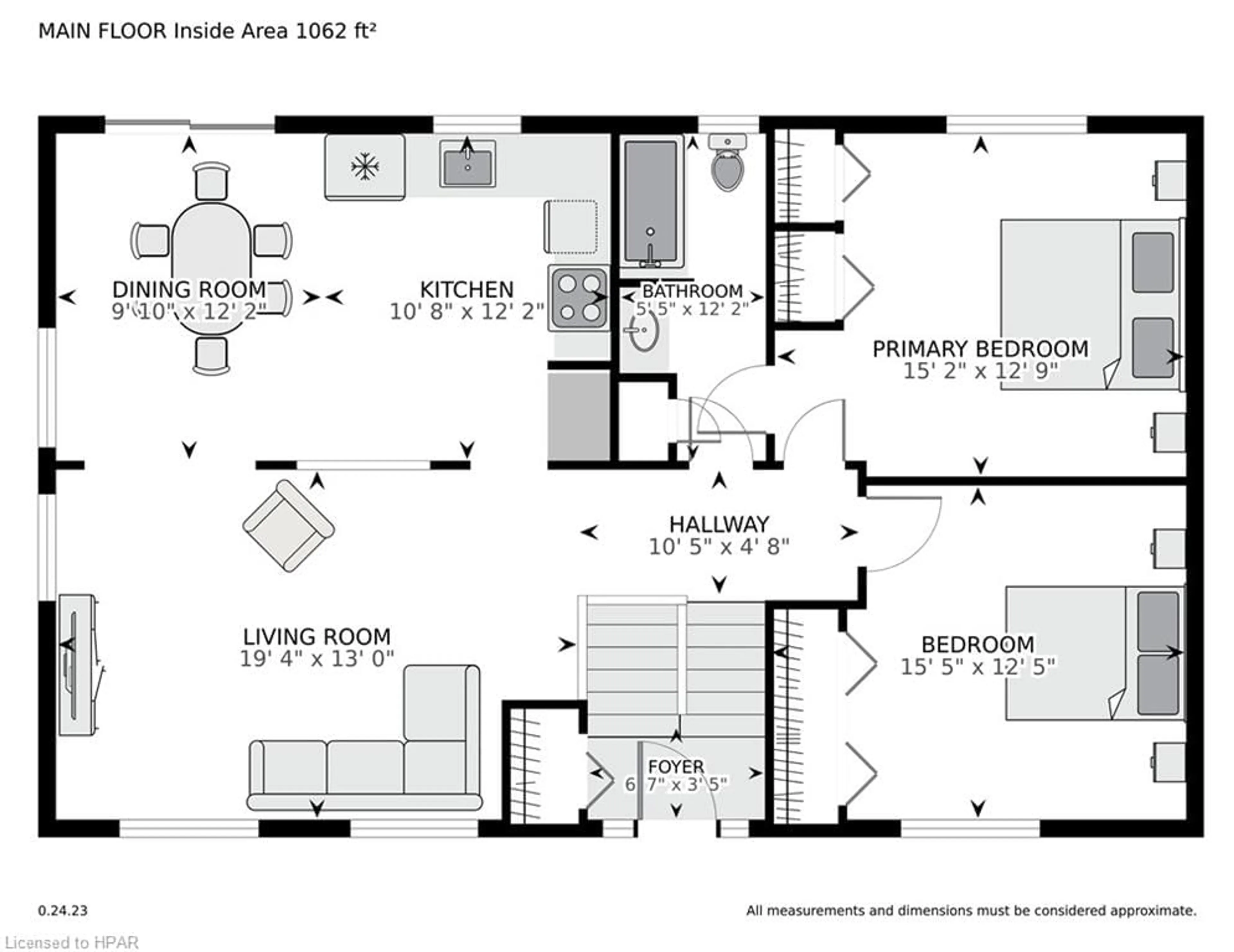 Floor plan for 2 Hillside Court Crt, St. Marys Ontario N4X 1A9