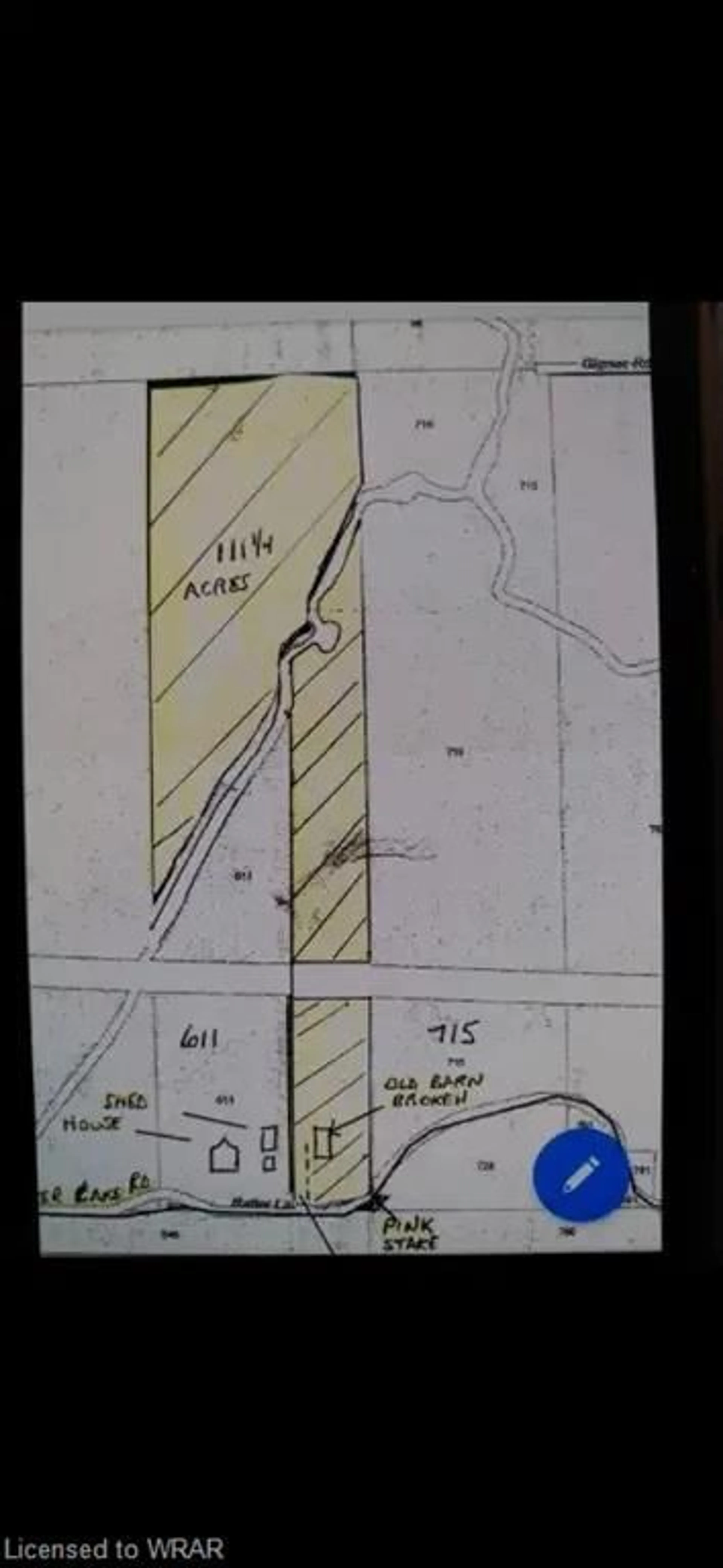 Picture of a map for 617 Ratter Lake Rd, Markstay-Warren Ontario P0M 2G0