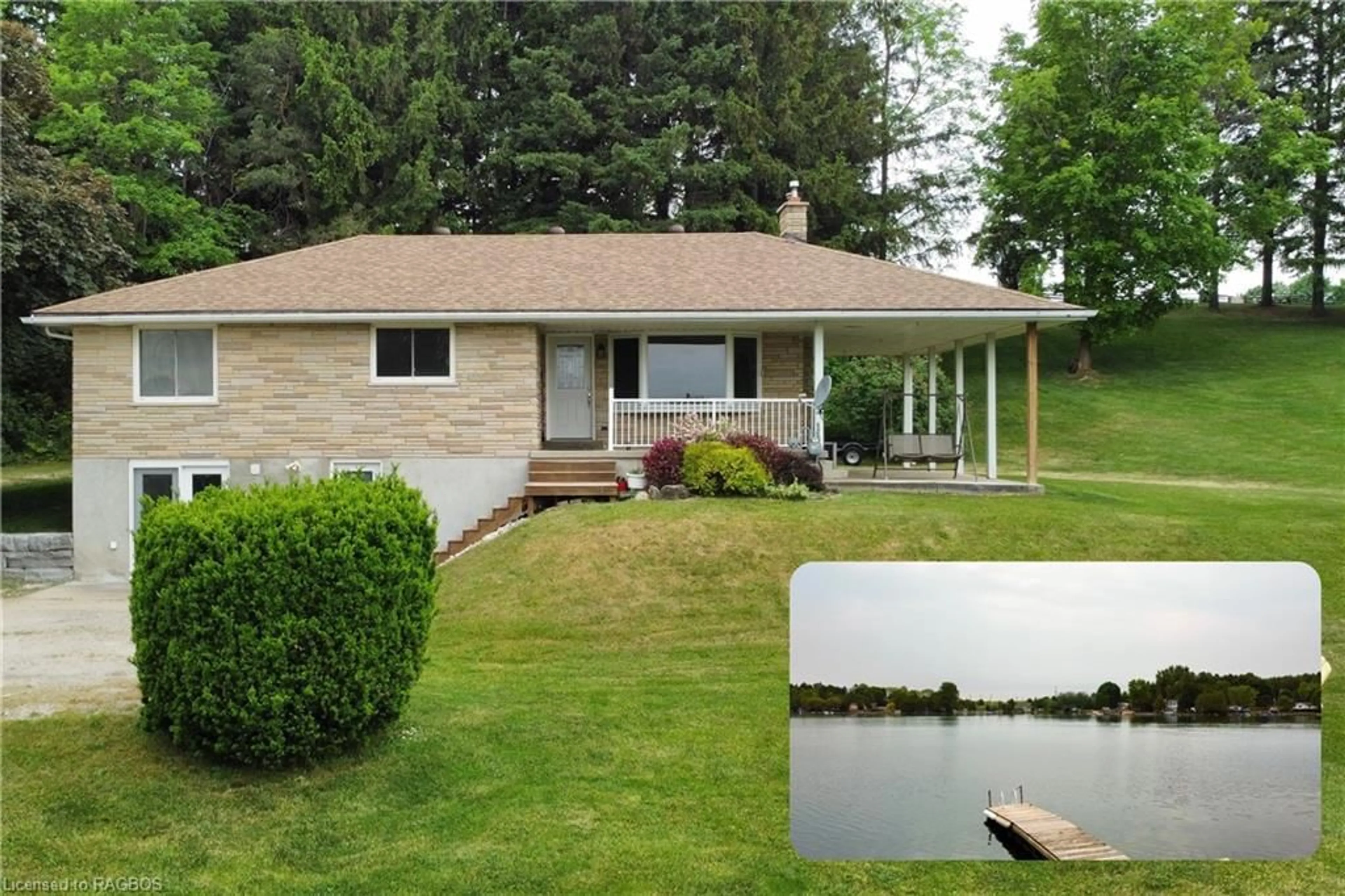 Home with vinyl exterior material for 456 Lake Rosalind Road 4, Brockton Ontario N4N 3B9