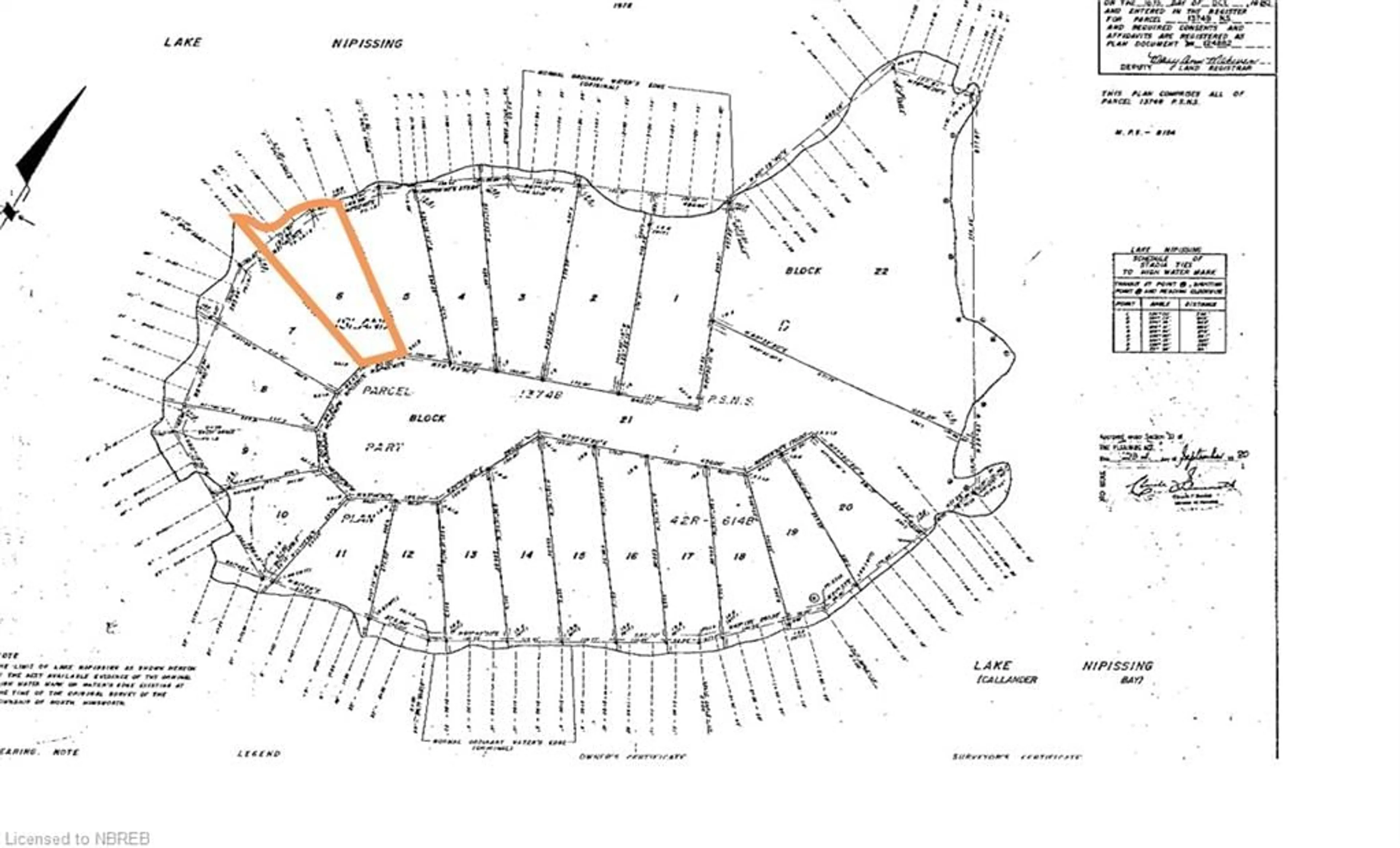 Floor plan for LOT 6 Grand Trunk Island, Callander Ontario P0H 1H0