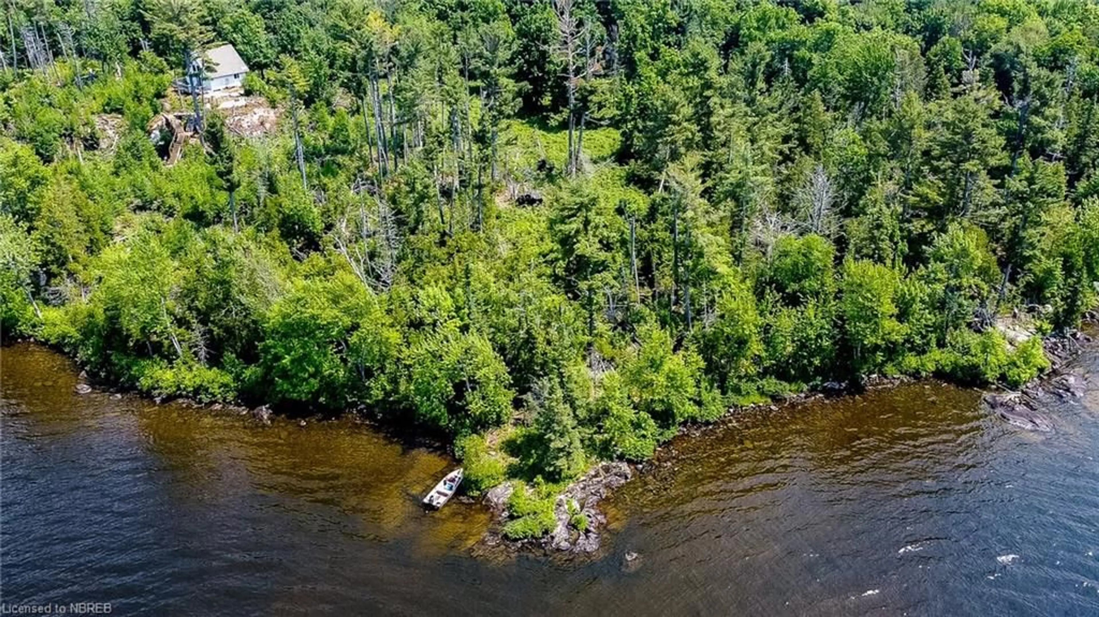 A pic from exterior of the house or condo, the view of lake or river for LOT 6 Grand Trunk Island, Callander Ontario P0H 1H0