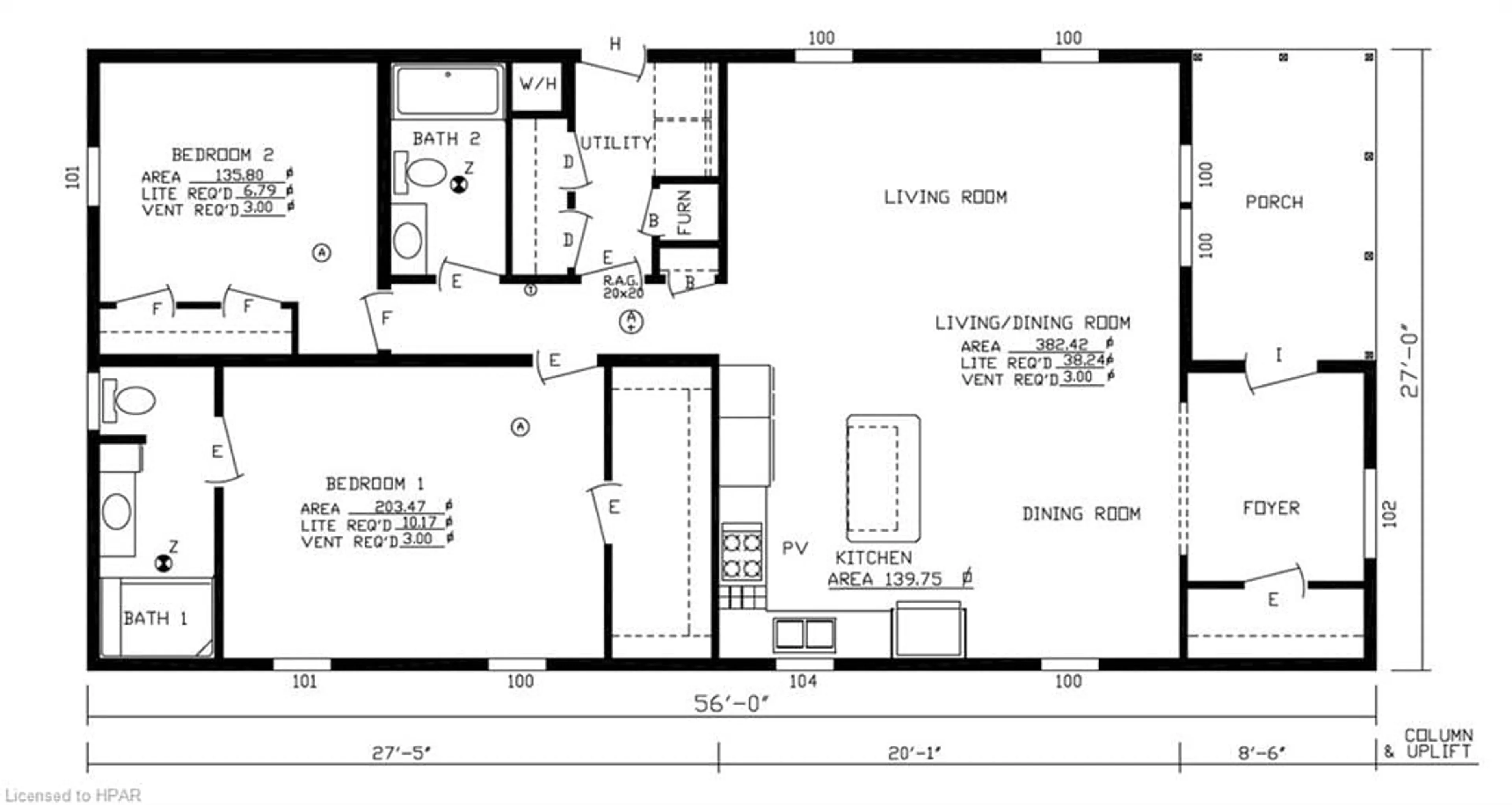 Floor plan for 208 Spruce Dr, West Grey Ontario N4N 3B8