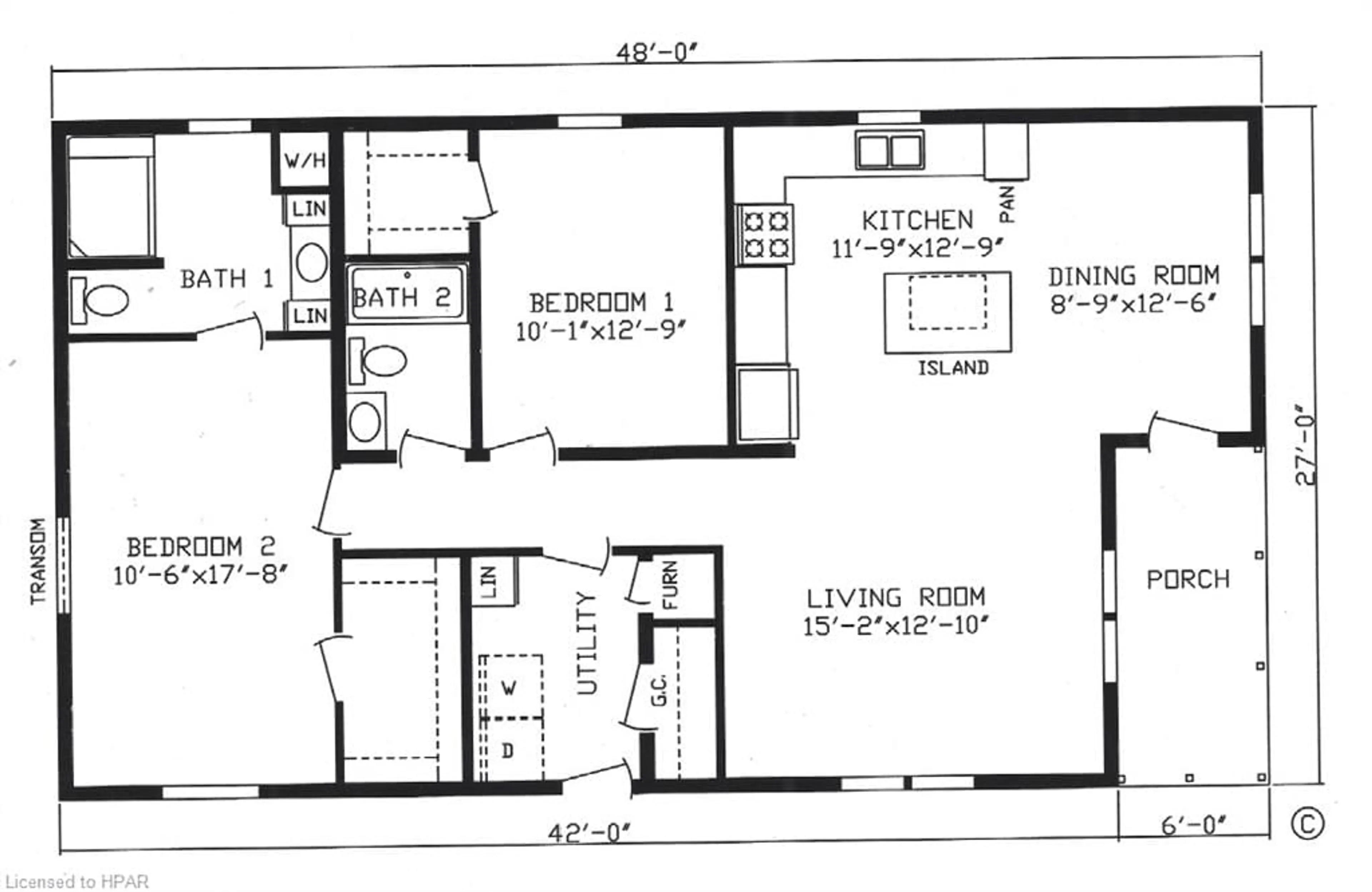 Floor plan for 209 Spruce Dr, West Grey Ontario N4N 3B8